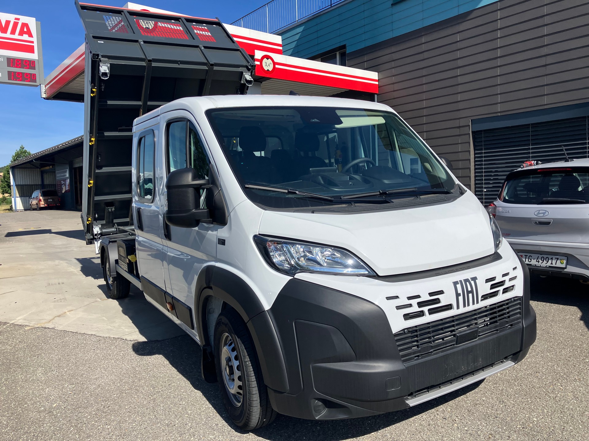FIAT Ducato L4 Kippbrücke Doppelkabine 7 Plätze