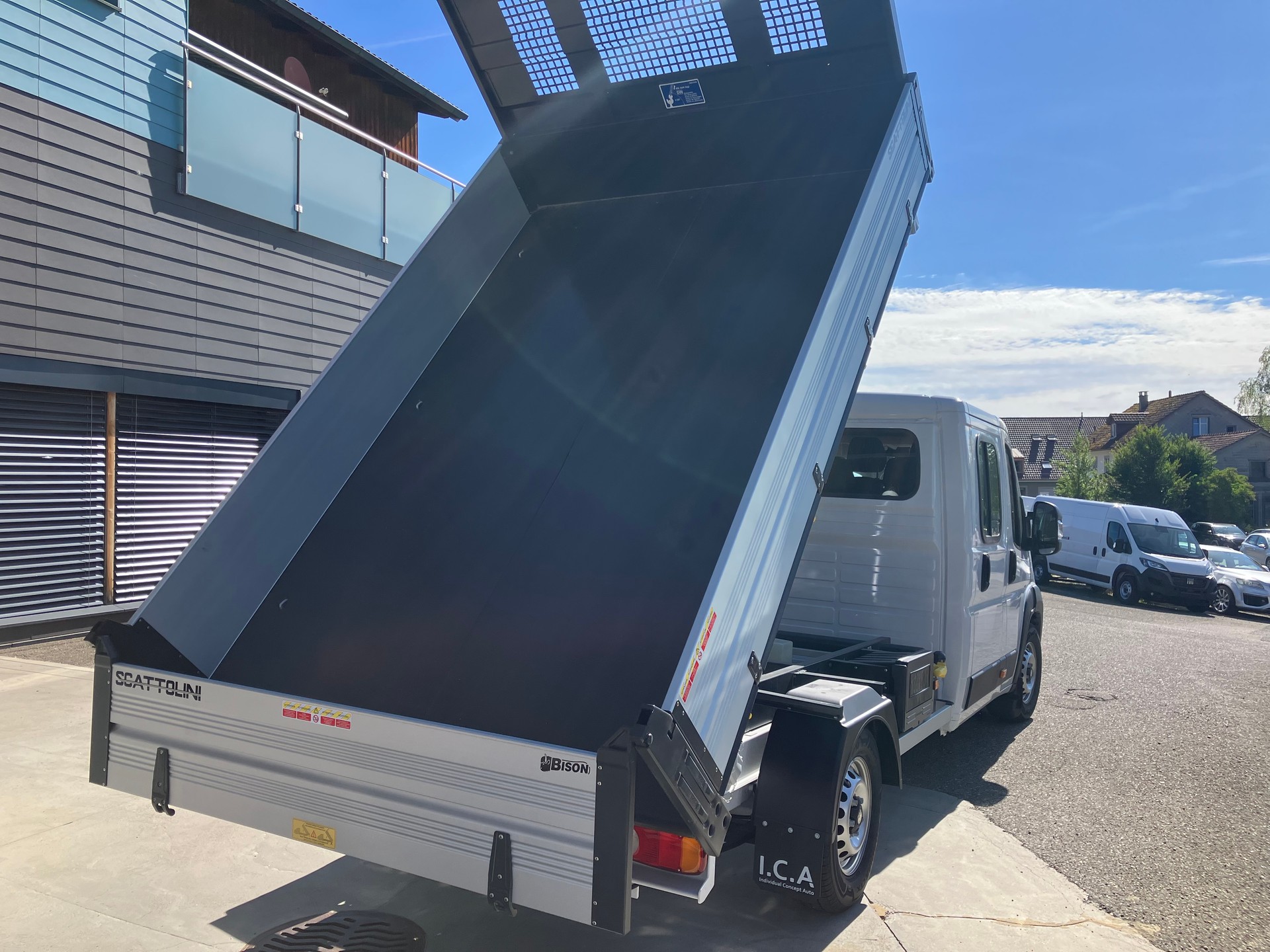 FIAT Ducato L4 Kippbrücke Doppelkabine 7 Plätze-image-4