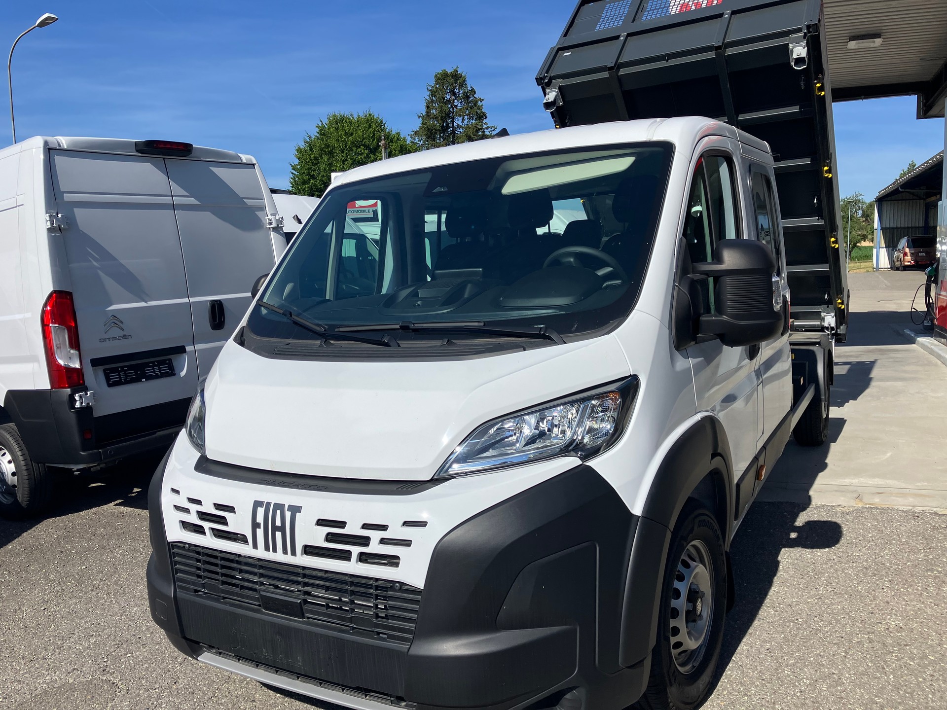 FIAT Ducato L4 Kippbrücke Doppelkabine 7 Plätze-image-1