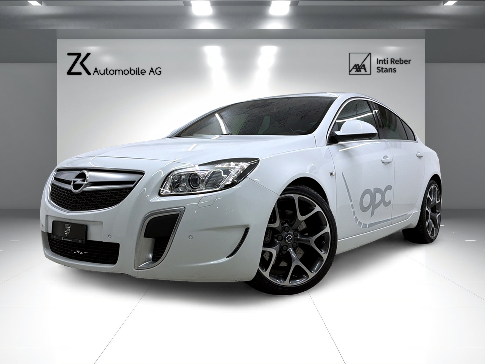 OPEL Insignia 2.8 Turbo 325PS OPC Olympic White 4WD / OPC Recaro