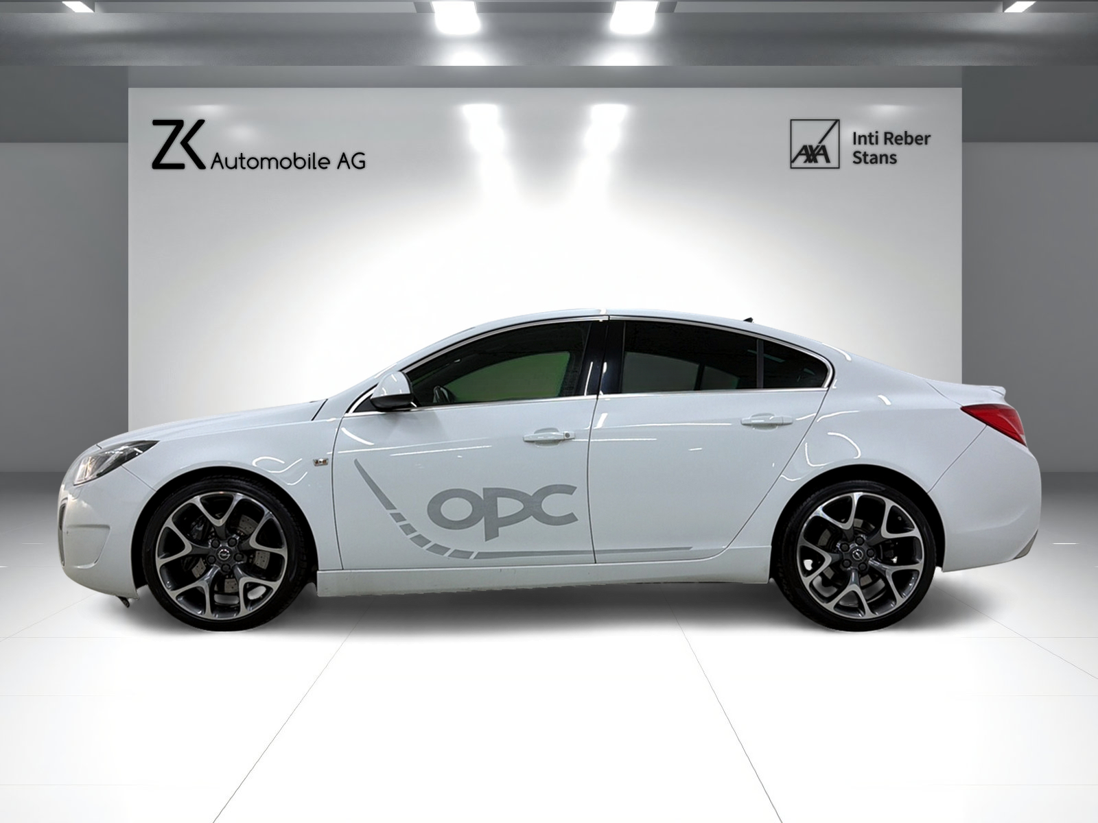 OPEL Insignia 2.8 Turbo 325PS OPC Olympic White 4WD / OPC Recaro Sportledersitze / Glasdach / Infinity Sound /-image-2