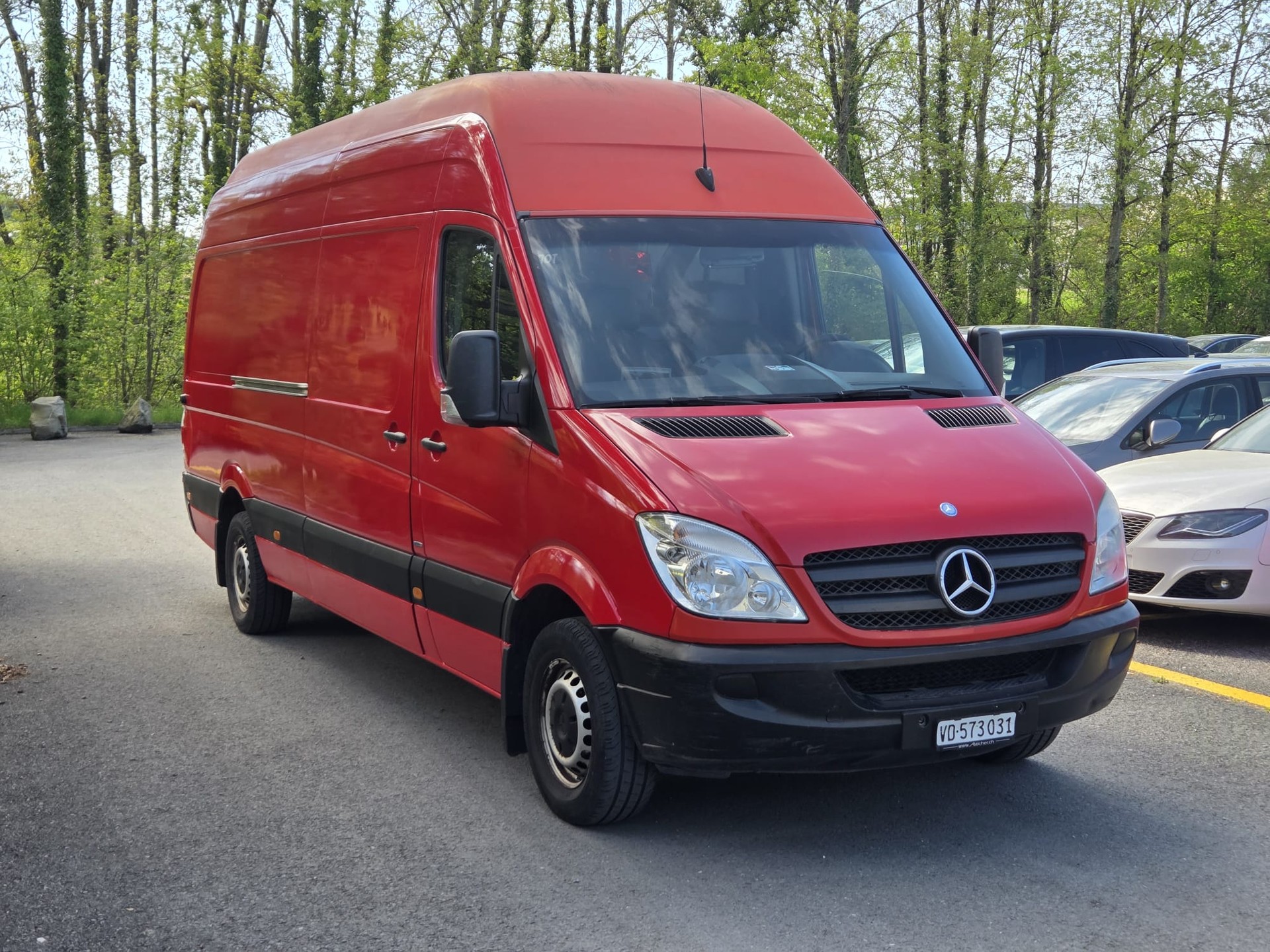 MERCEDES-BENZ Sprinter 313 CDI Lang ** Ab MFK ** Plateforme élévatrice ** Hebebühne-image-4