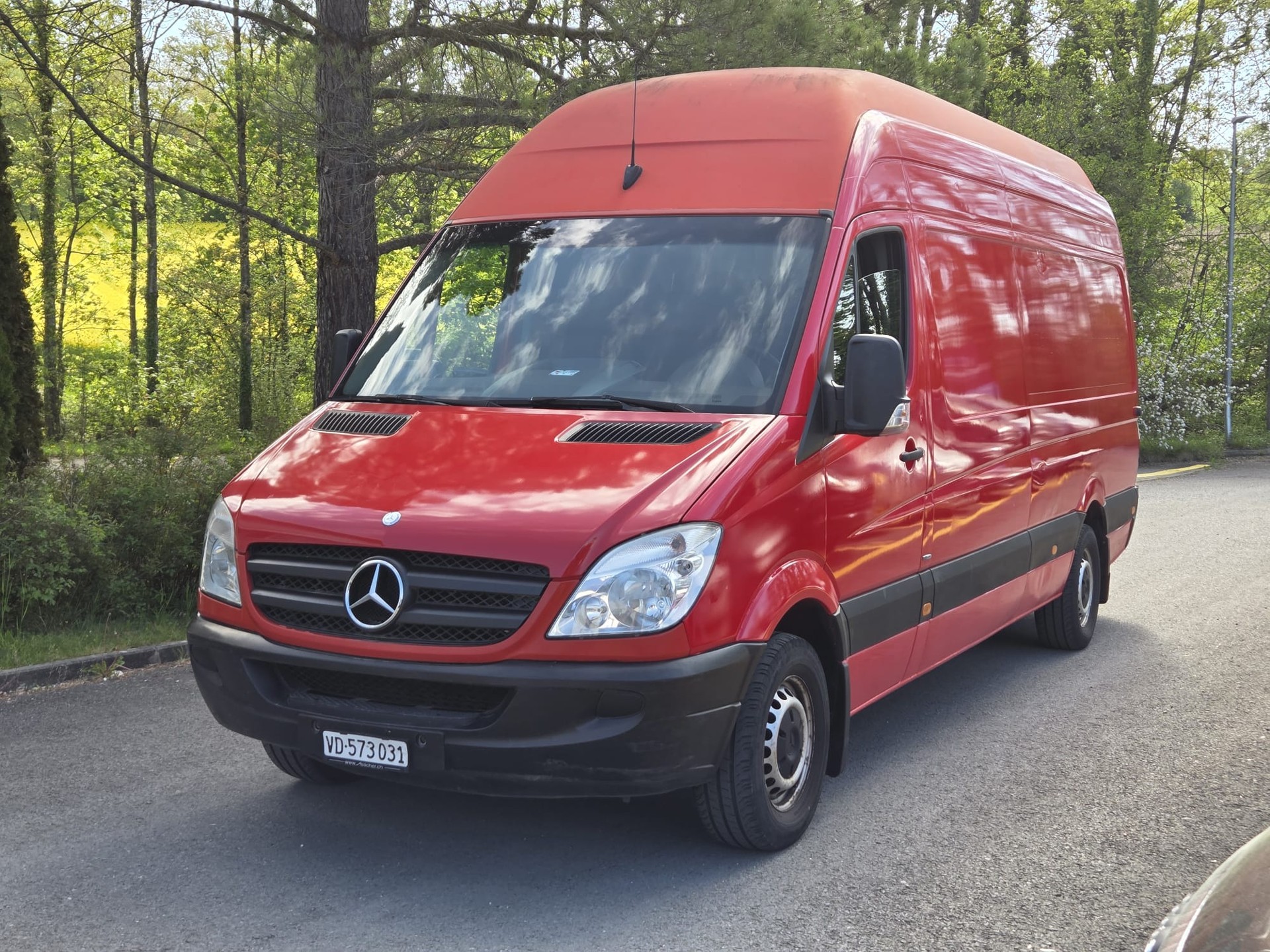 MERCEDES-BENZ Sprinter 313 CDI Lang ** Ab MFK ** Plateforme élévatrice ** Hebebühne-image-2