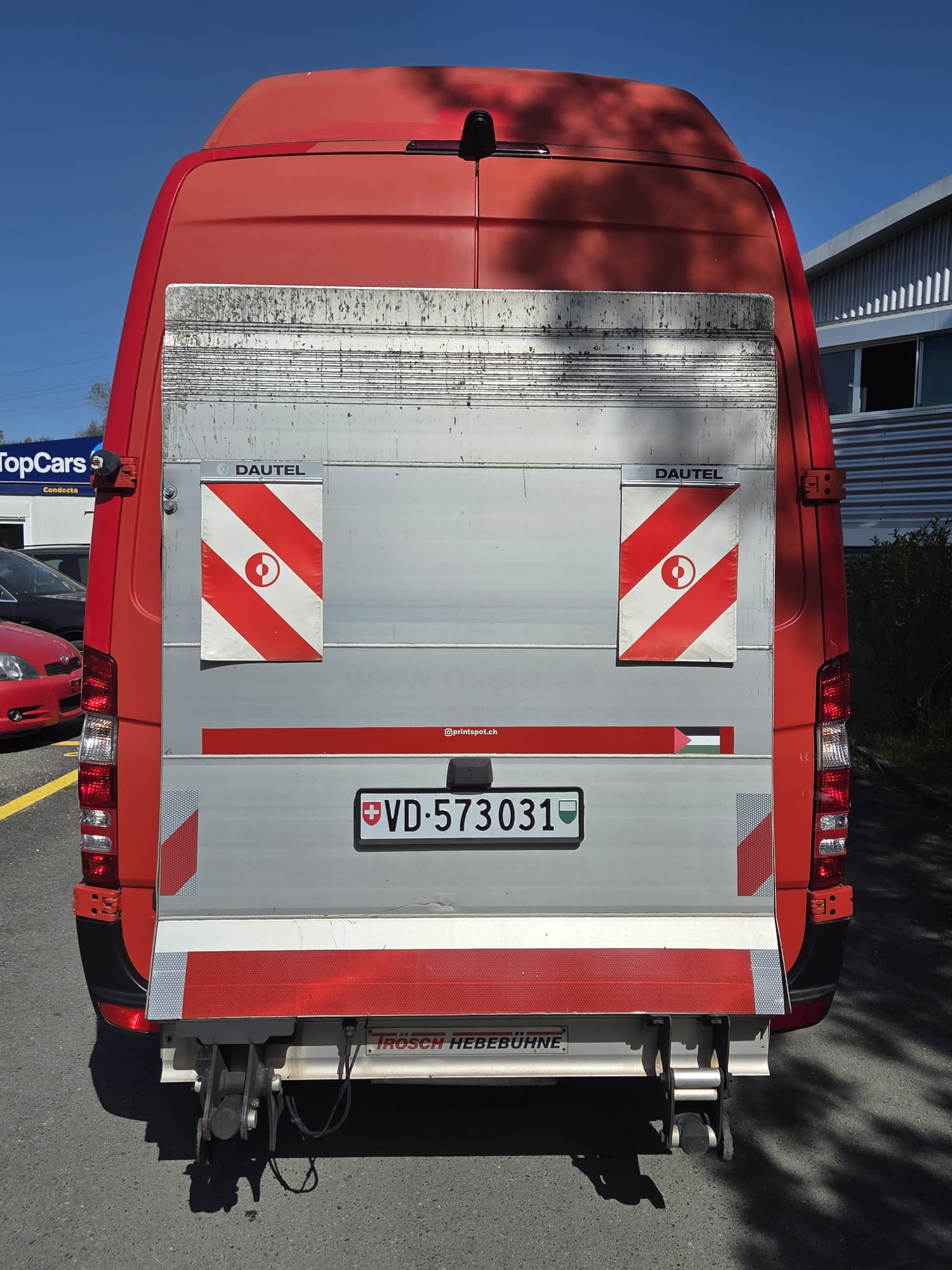 MERCEDES-BENZ Sprinter 313 CDI Lang ** Ab MFK ** Plateforme élévatrice ** Hebebühne-image-5