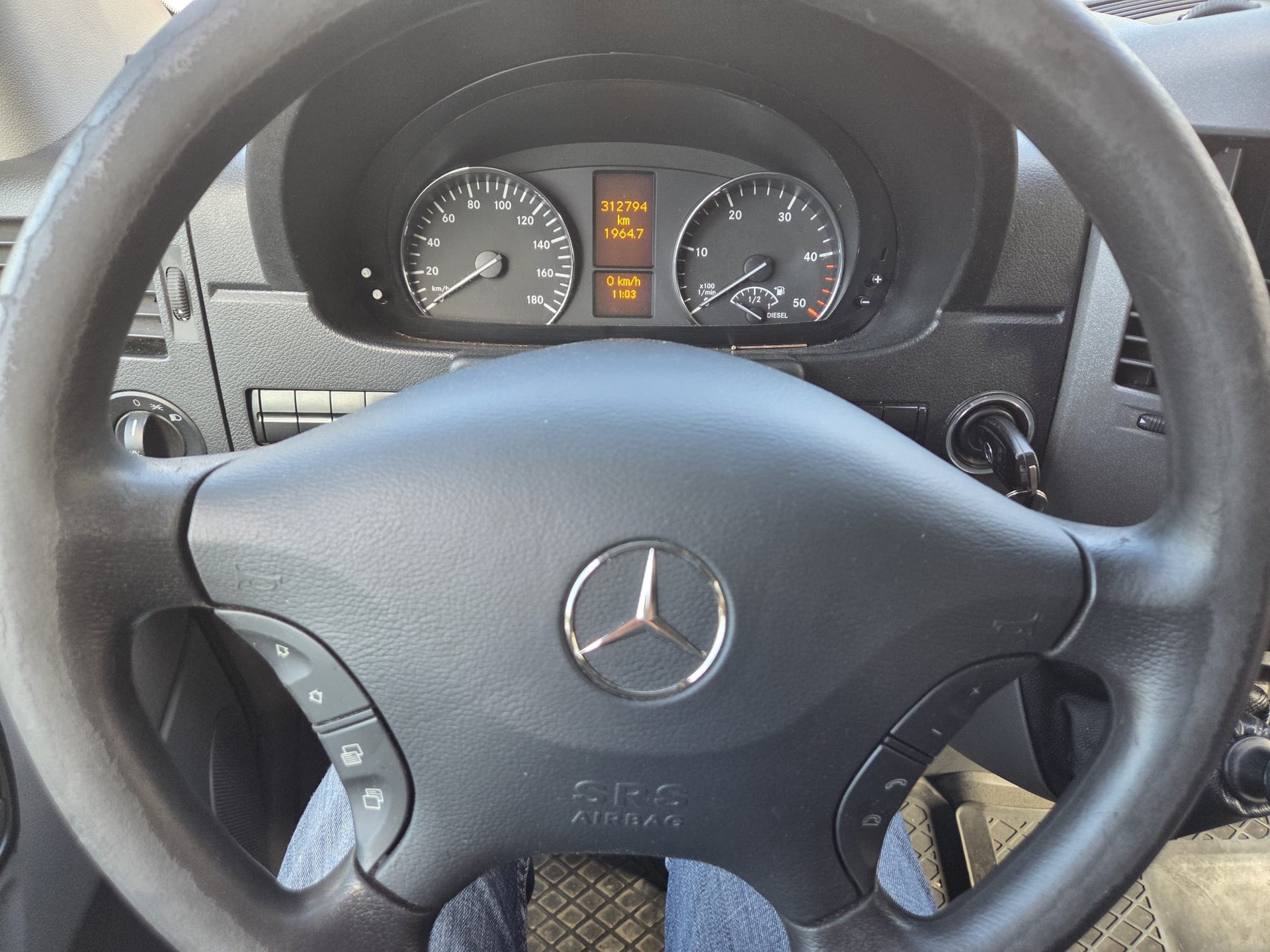 MERCEDES-BENZ Sprinter 313 CDI Lang ** Ab MFK ** Plateforme élévatrice ** Hebebühne-image-8