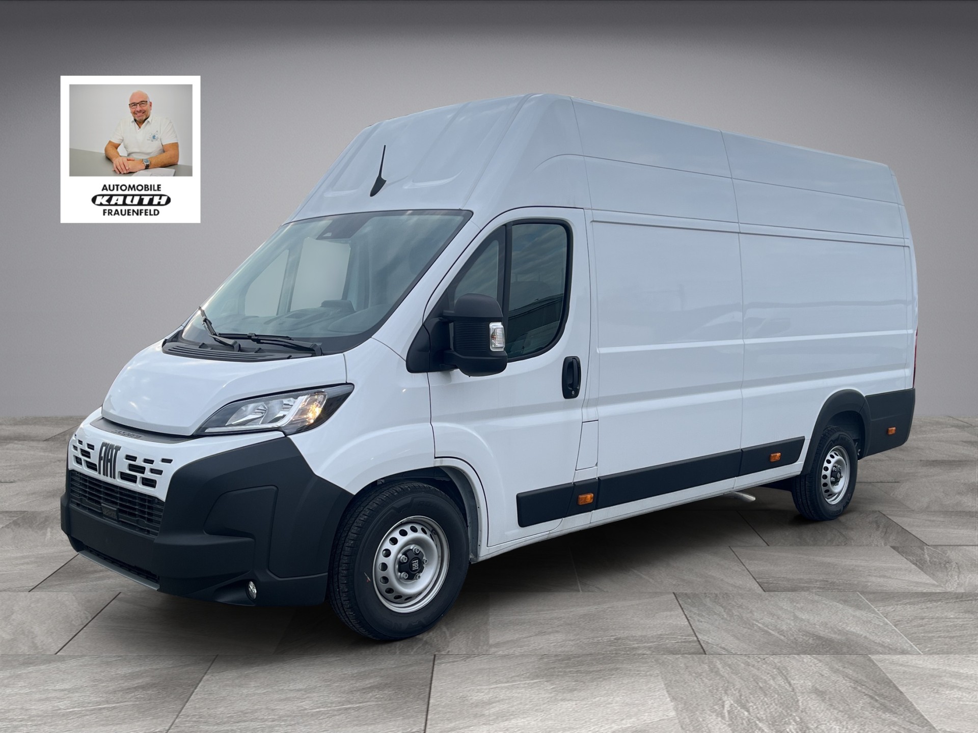 FIAT Ducato L4H3, 180 PS, 8St. Automat, AHK 3'000 kg., Rückfahrkamera,