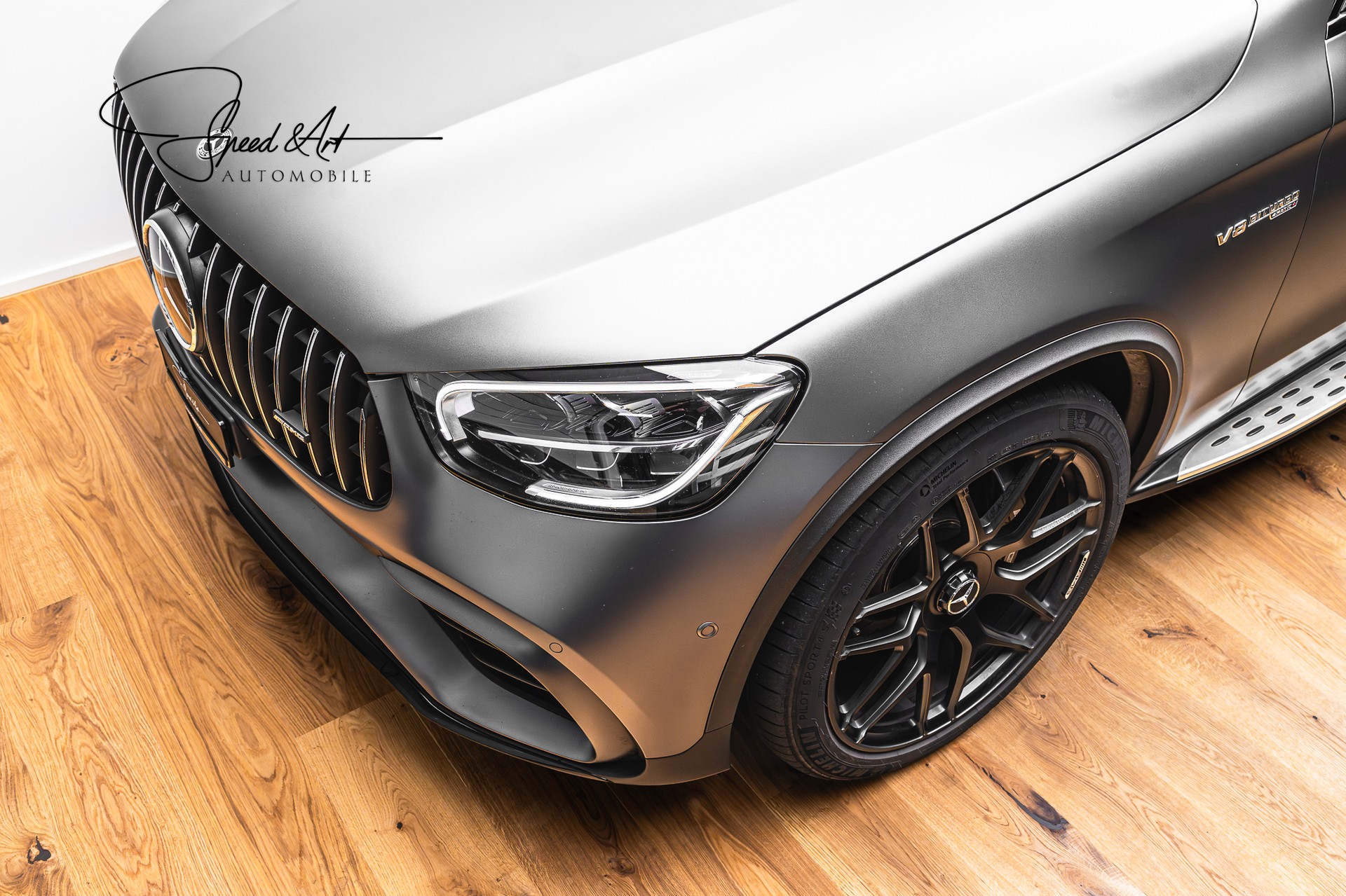 MERCEDES-BENZ GLC 63 AMG 4Matic 9G-Tronic | MAGNO GRAU | GRATIS SERVICE-image-4