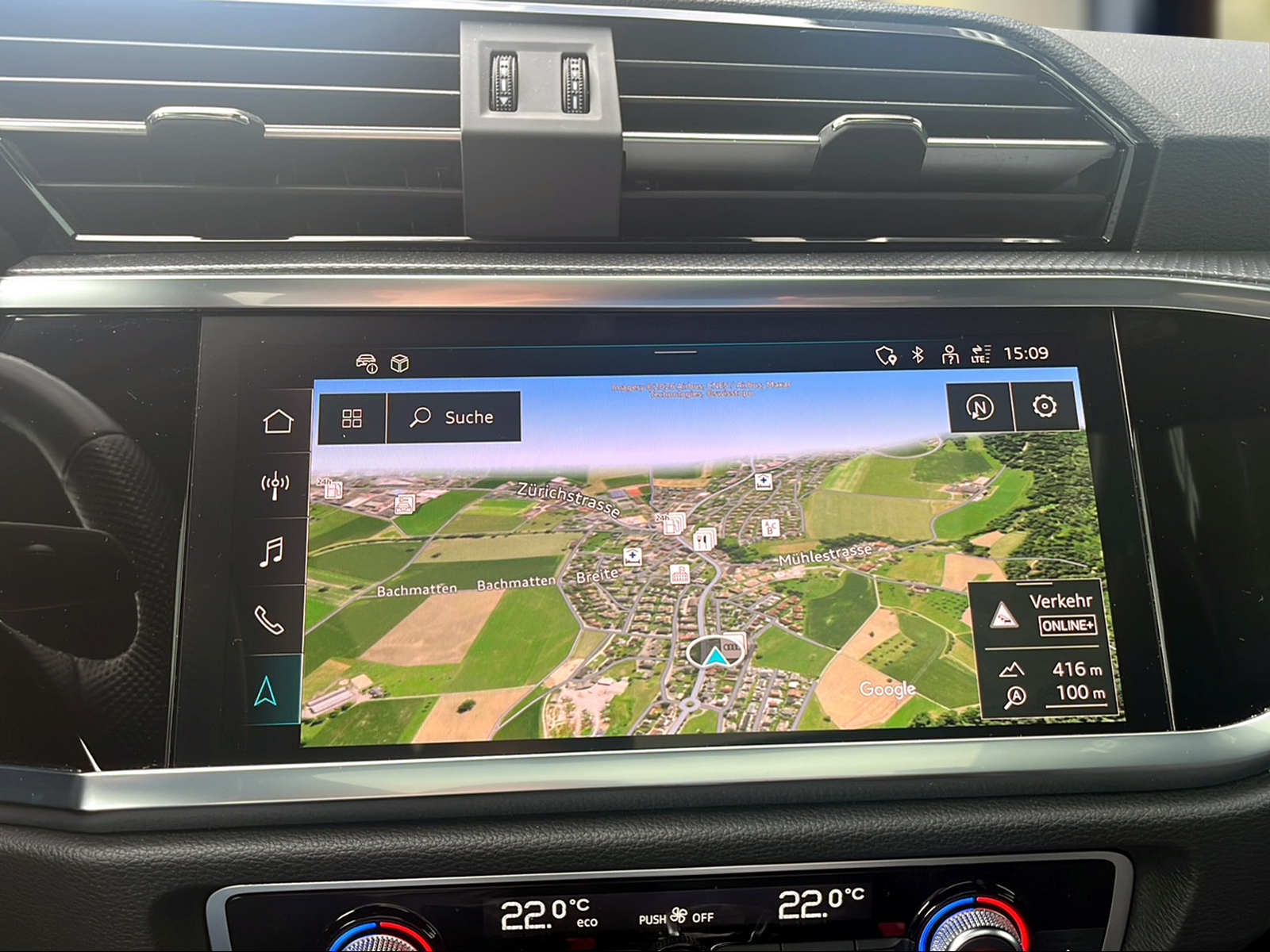 AUDI Q3 Sportback 40 TDI S line quattro S-tronic Nardograu Sonderlackierung-image-12