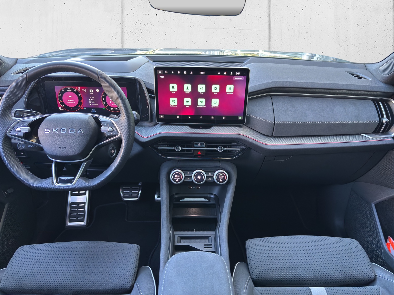 SKODA New Kodiaq 2.0 TSI Sportline 4x4 7 Sitzer mit AHK, Standheizung & Panorama-Schiebedach-image-12