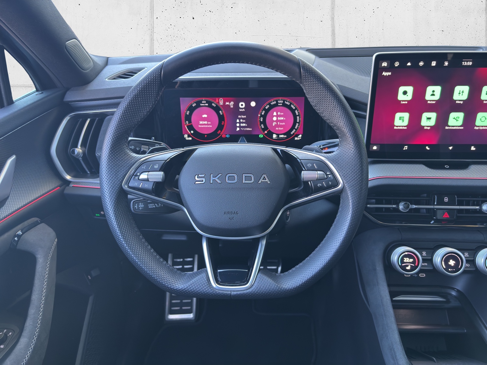 SKODA New Kodiaq 2.0 TSI Sportline 4x4 7 Sitzer mit AHK, Standheizung & Panorama-Schiebedach-image-13