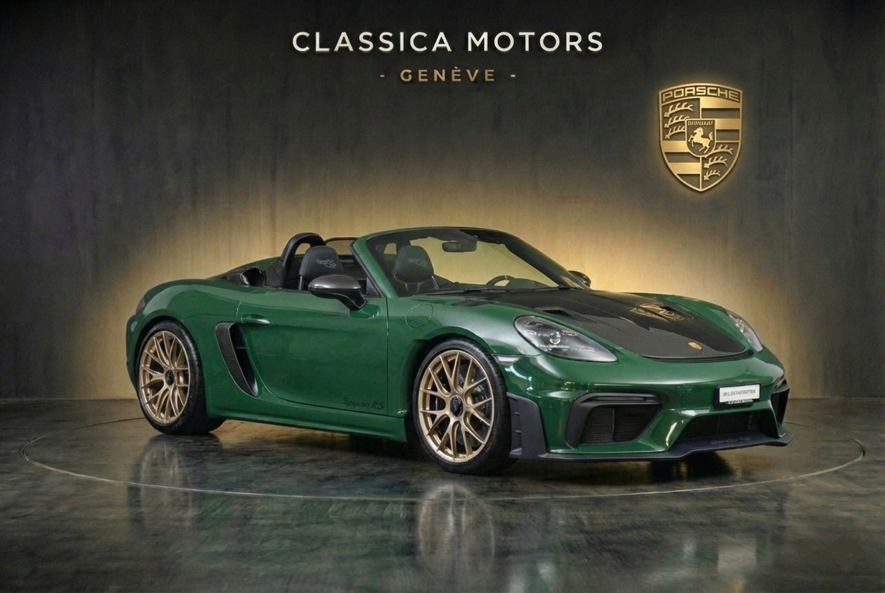 PORSCHE 718 Boxster Spyder RS PDK