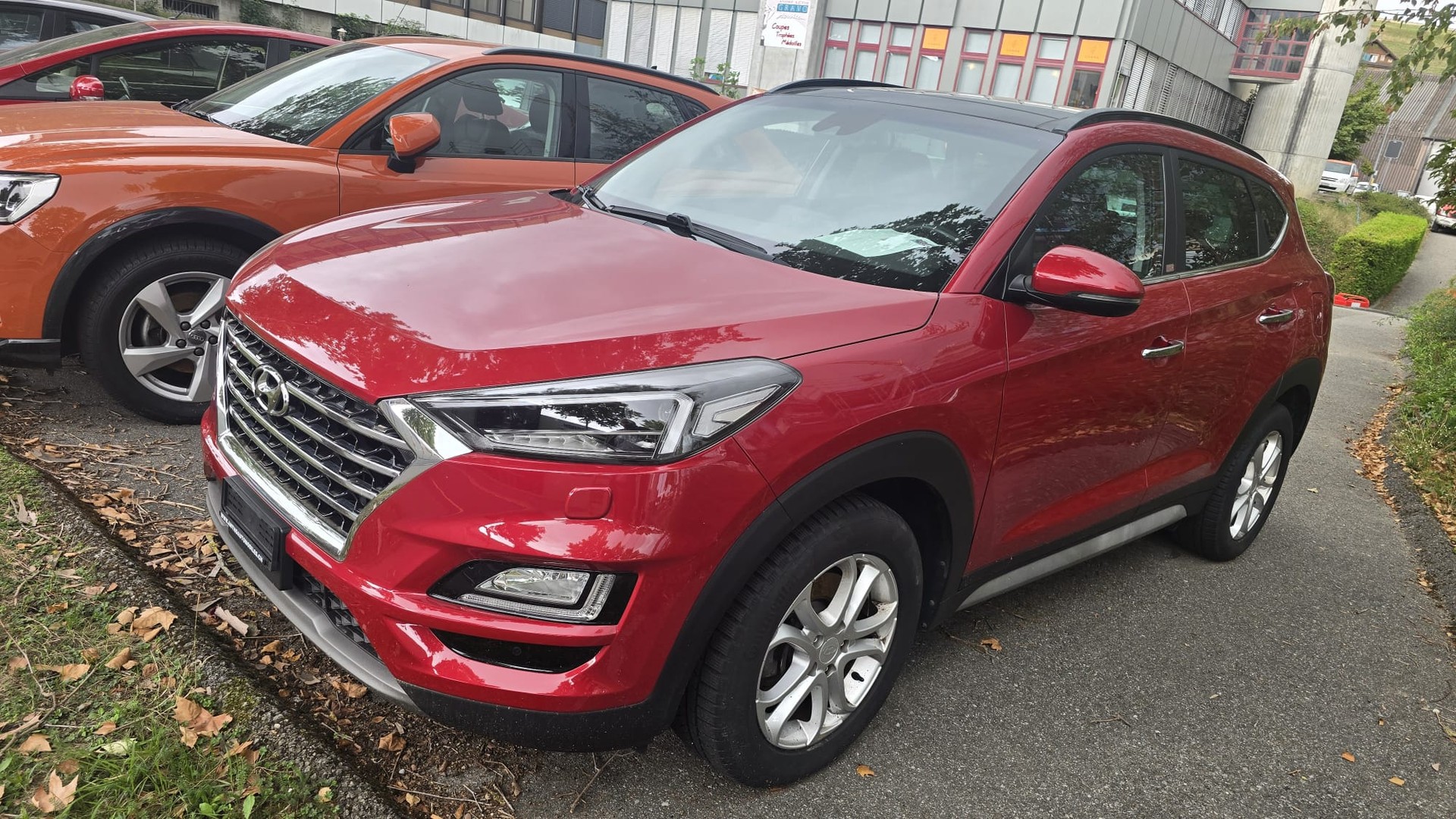 HYUNDAI Tucson 1.6 TGDI Vertex PRemium (cuir, leder, CH AUTO) 4WD AUTOMAT-image-1