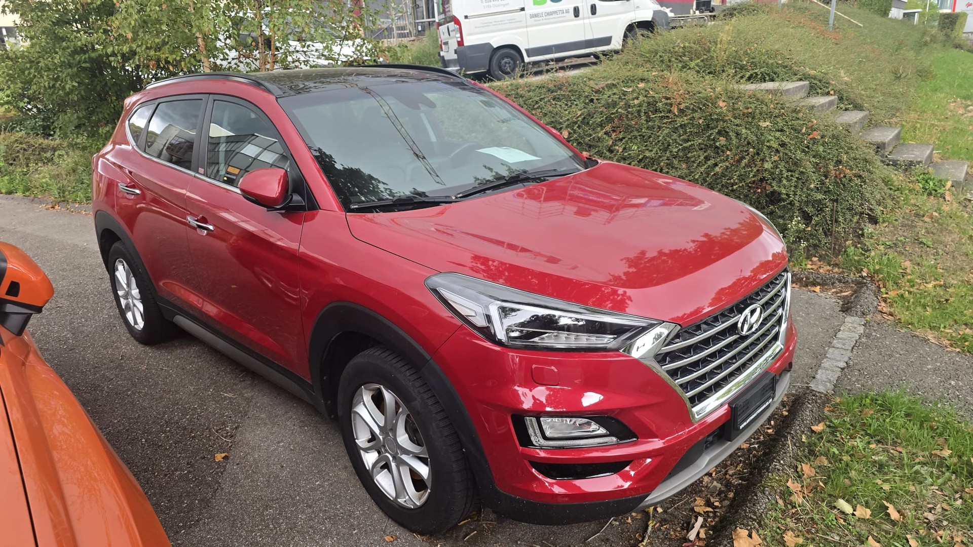 HYUNDAI Tucson 1.6 TGDI Vertex PRemium (cuir, leder, CH AUTO) 4WD AUTOMAT-image-0
