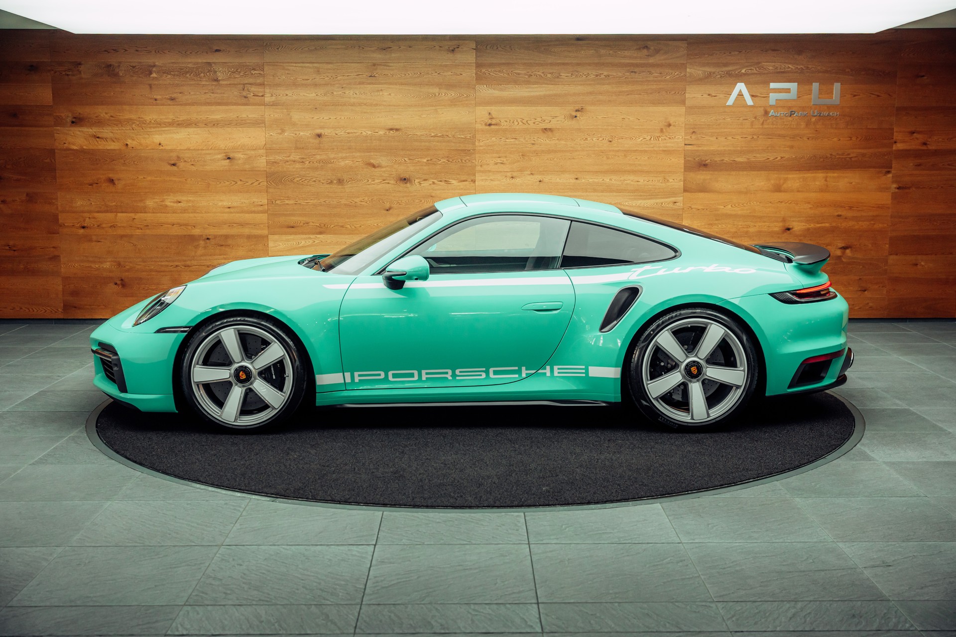 PORSCHE 911 Turbo 50 Jahre PTS Mintgrün 1/1974-image-8