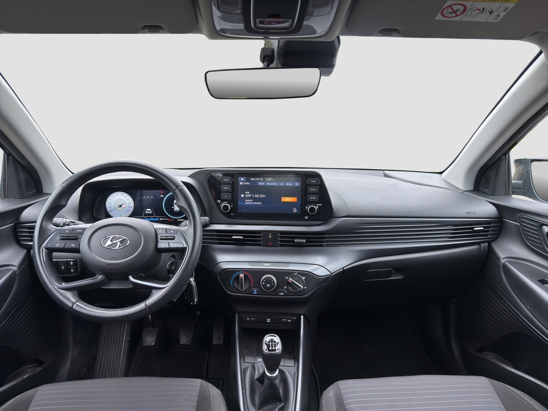 HYUNDAI i20 1.0 T-GDi Origo ** Ab MFK und Service ** CH Auto ** 1. Hand ** Hyundai Werksgarantie bis 08/2028 ohne Km-Begrenzung **-image-10