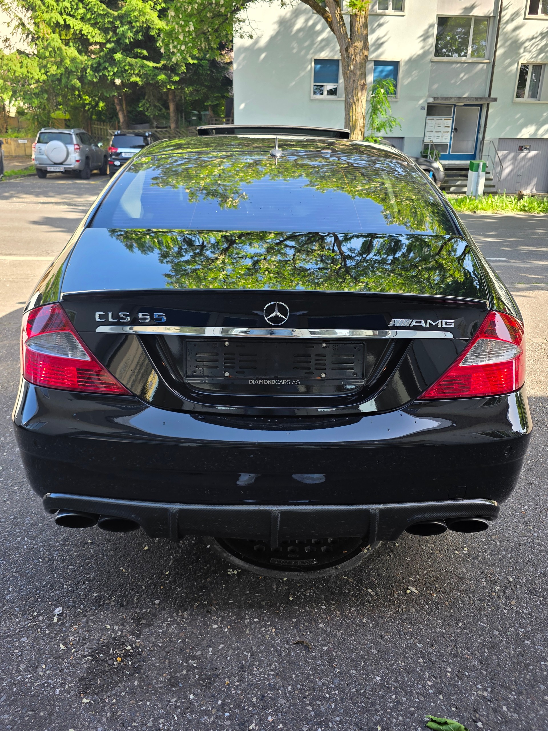 MERCEDES-BENZ CLS 55 AMG *MFK 01.2026 *Aversus 20Zoll *Carbon Diffusor mit Spoiler *Distronic *Harman Kardon *Keyless-image-3