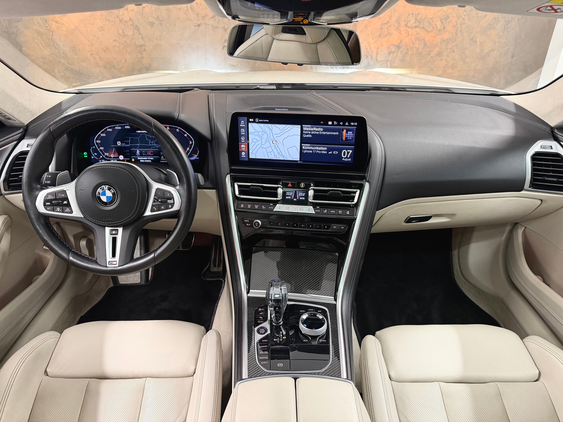 BMW M850i xDrive Grand Coupé Steptronic *B&W Diamond*360°*Head-Up*Panorama*-image-18