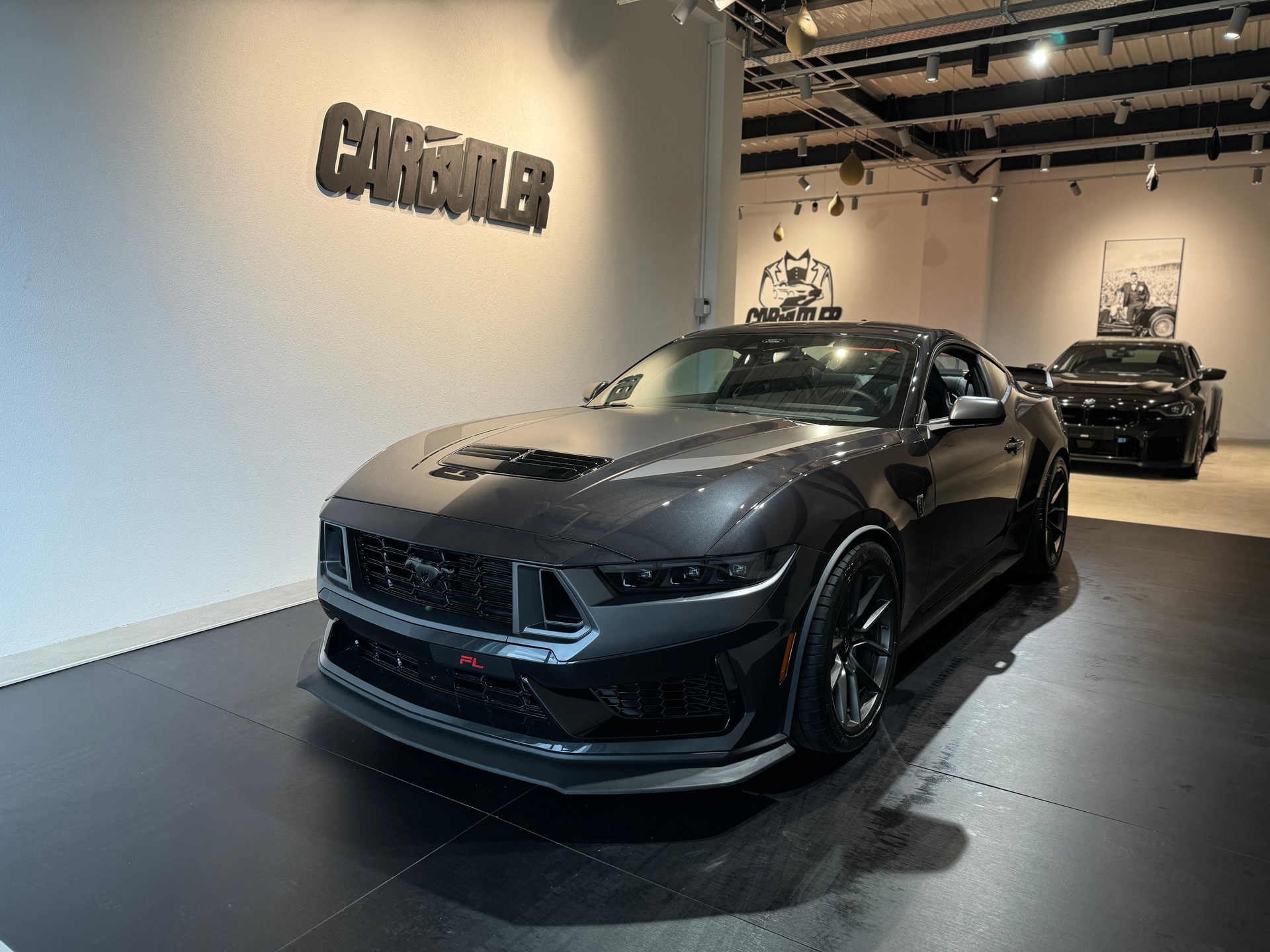 FORD Mustang Fastback 5.0 V8 Dark Horse US Version Handling Pack - DARK GREY MATTER (CARBON BLACK) 🚀 RECARO 799.- pro Monat!-image-0