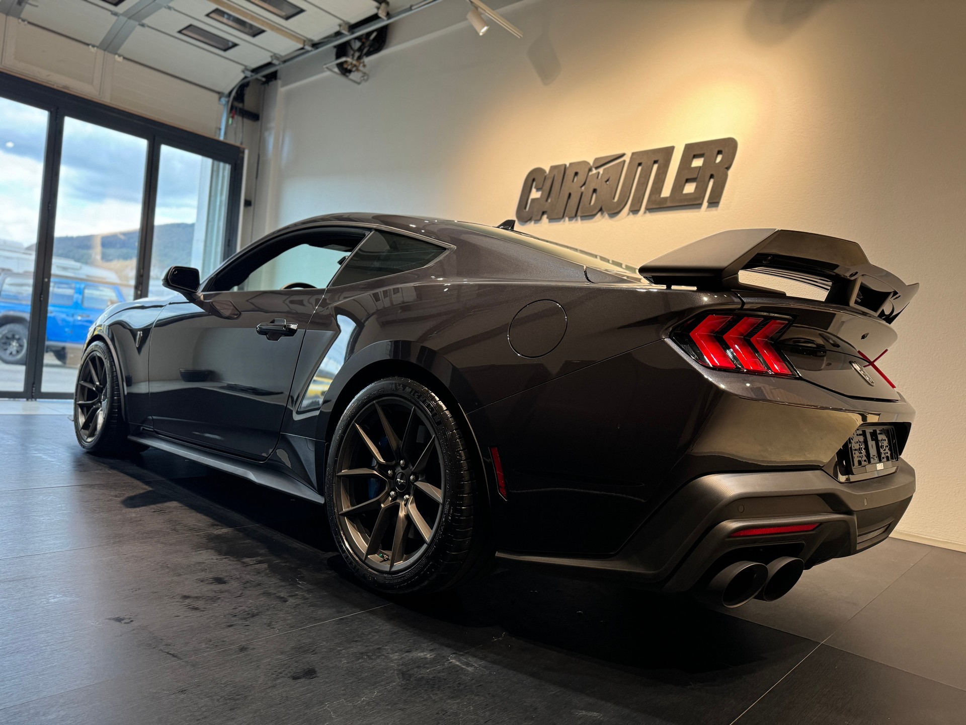FORD Mustang Fastback 5.0 V8 Dark Horse US Version Handling Pack - DARK GREY MATTER (CARBON BLACK) 🚀 RECARO 799.- pro Monat!-image-8