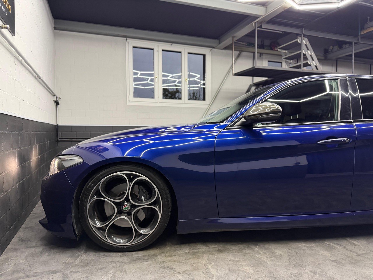 ALFA ROMEO Giulia 2.0 Veloce TI Q4 Automatic | Carbon | Ragazzon Auspuff | H&R Federn-image-15