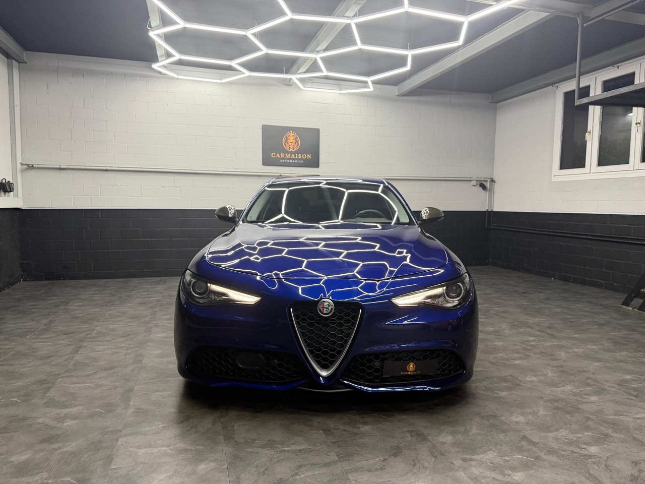 ALFA ROMEO Giulia 2.0 Veloce TI Q4 Automatic | Carbon | Ragazzon Auspuff | H&R Federn-image-1