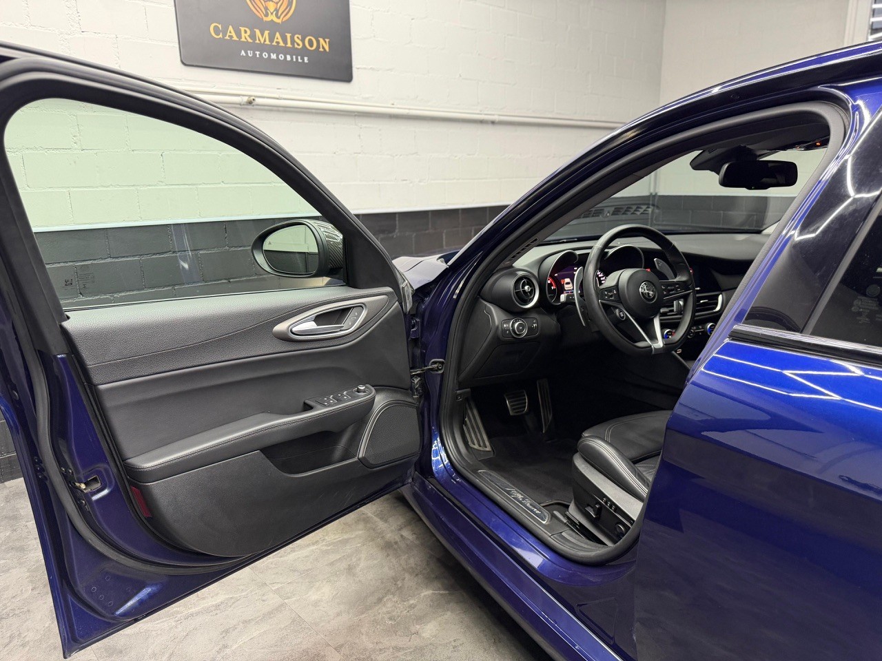 ALFA ROMEO Giulia 2.0 Veloce TI Q4 Automatic | Carbon | Ragazzon Auspuff | H&R Federn-image-16