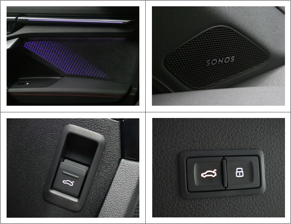 AUDI S3 Sportback TFSI quattro S-tronic - Panorama - Head-Up - SONOS - S-Sportsitze - Sitzmemory - Kamera - 333 PS-image-16