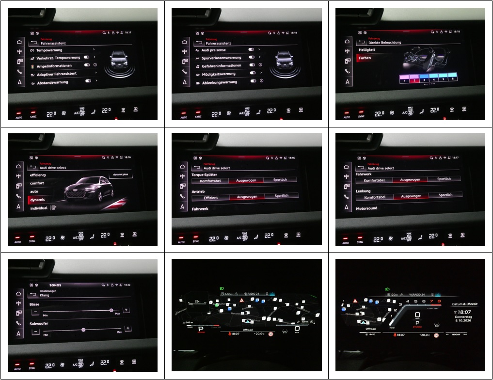 AUDI S3 Sportback TFSI quattro S-tronic - Panorama - Head-Up - SONOS - S-Sportsitze - Sitzmemory - Kamera - 333 PS-image-13