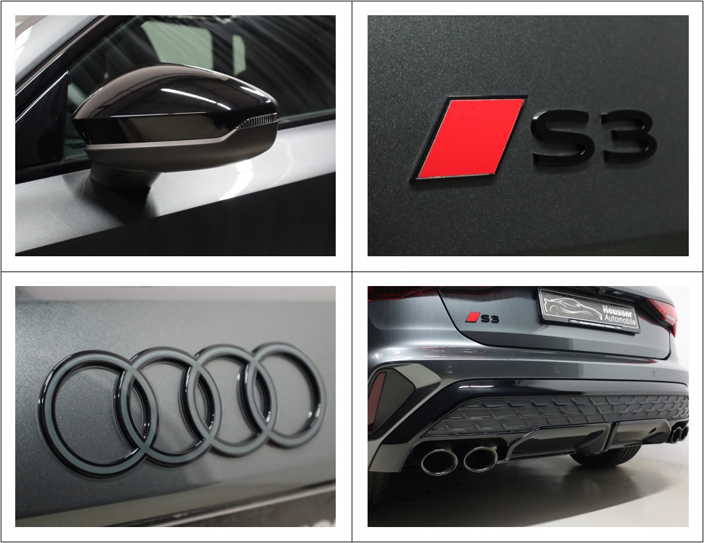 AUDI S3 Sportback TFSI quattro S-tronic - Panorama - Head-Up - SONOS - S-Sportsitze - Sitzmemory - Kamera - 333 PS-image-17