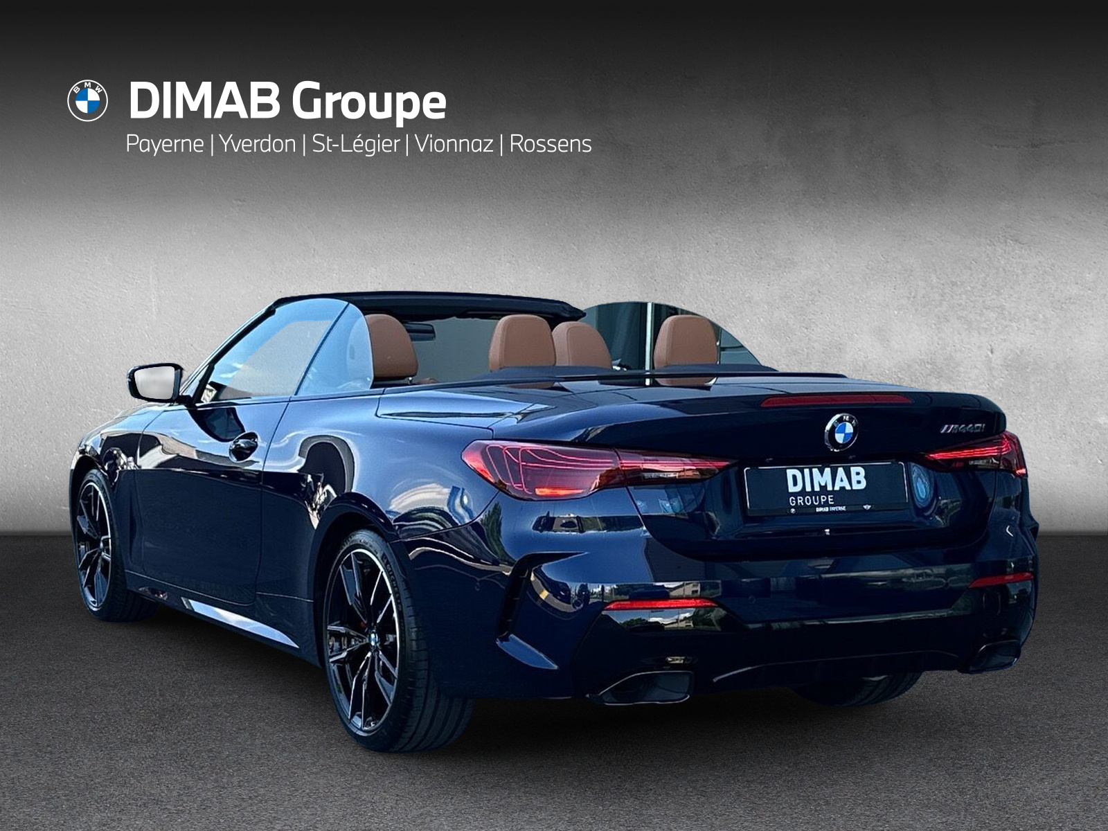 BMW M440i xDrive 48V Cabriolet M Sport Pro Steptronic ** Action de leasing à 1.9% **-image-2