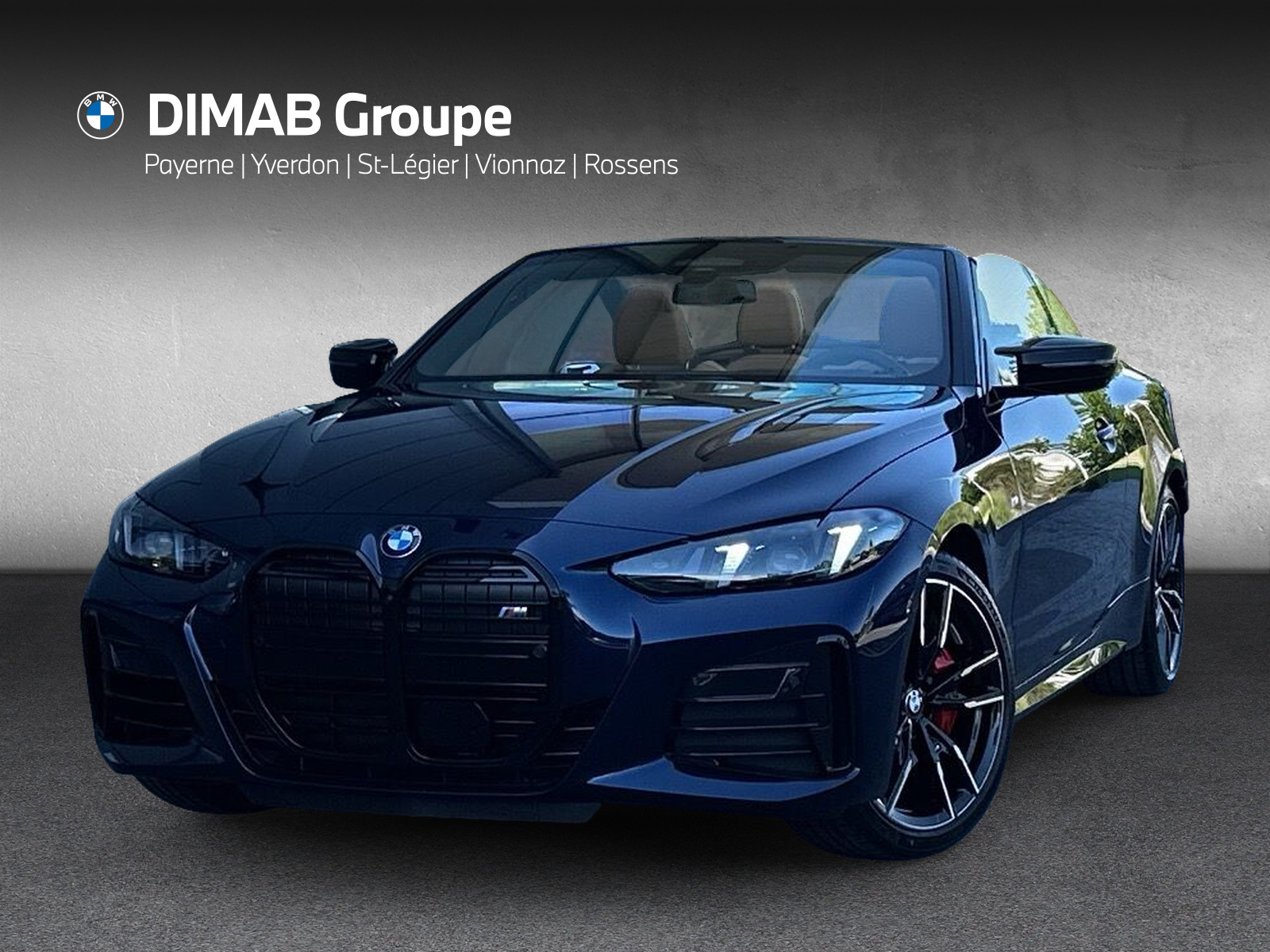 BMW M440i xDrive 48V Cabriolet M Sport Pro Steptronic ** Action de leasing à 1.9% **-image-0