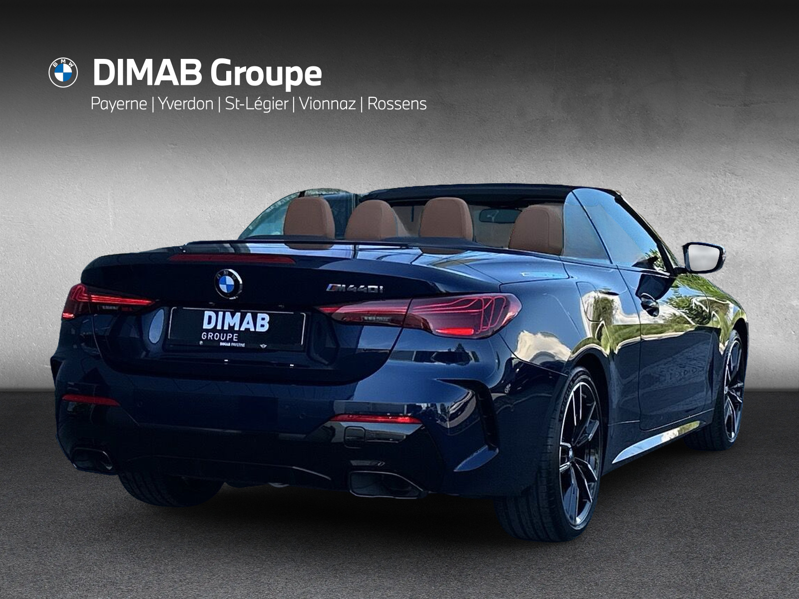 BMW M440i xDrive 48V Cabriolet M Sport Pro Steptronic ** Action de leasing à 1.9% **-image-4