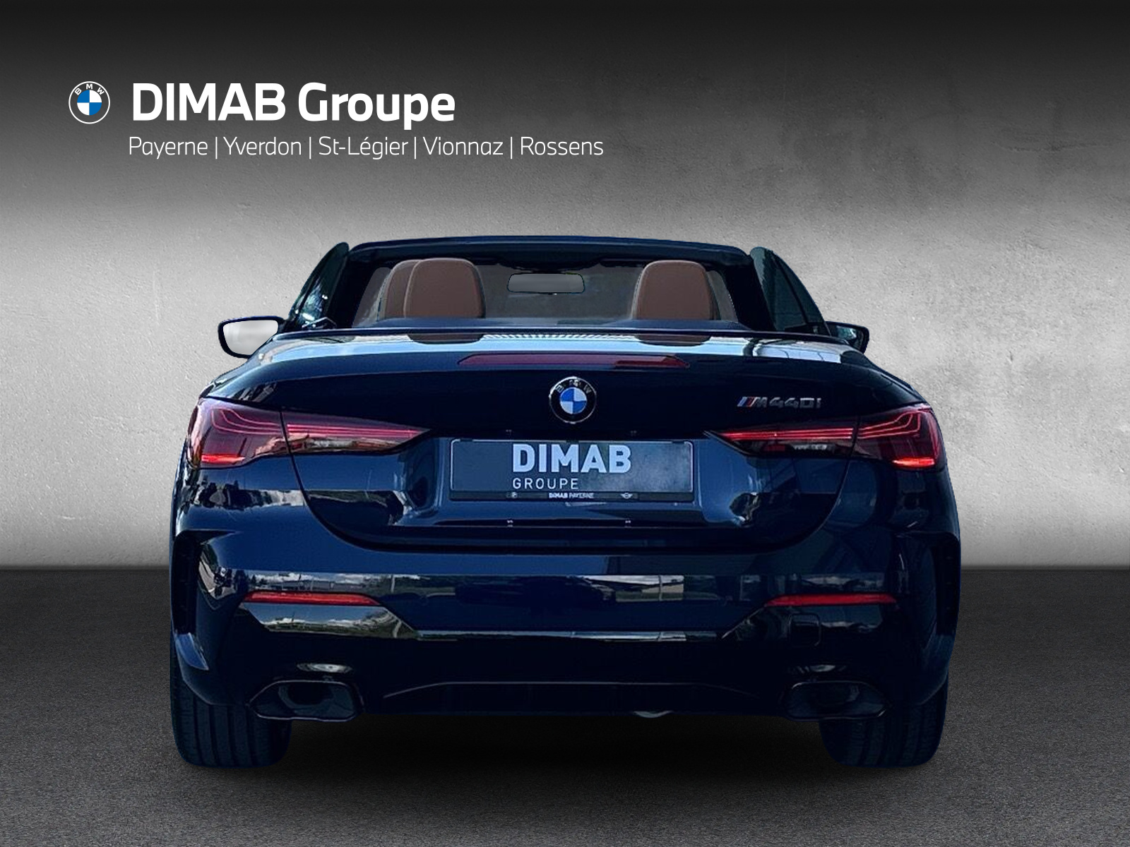 BMW M440i xDrive 48V Cabriolet M Sport Pro Steptronic ** Action de leasing à 1.9% **-image-3