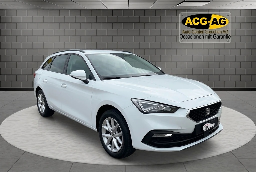 SEAT Leon ST 2.0 TDI EVO DSG Style ** Full Digital Cockpit ** Parklehnassistanz **Gr.Navi ** Parkhilfe ** Modell 2021 ** Ab MFK-image-0
