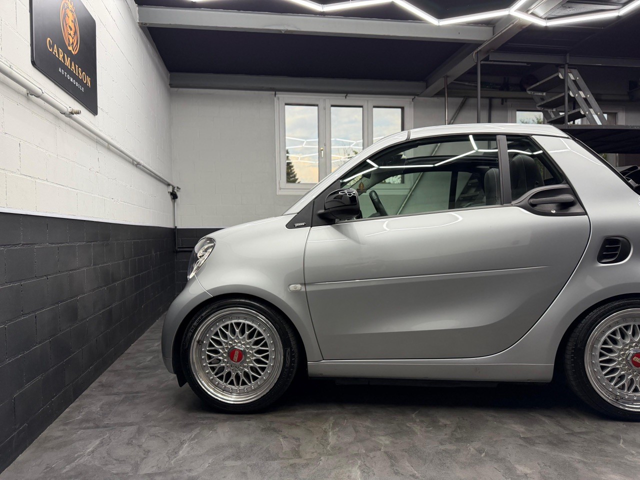 SMART fortwo twinmatic | 90 PS | Brabus Heckleuchten | Evil eyes Limitiert | BBS Wheels | H&R Federn-image-9
