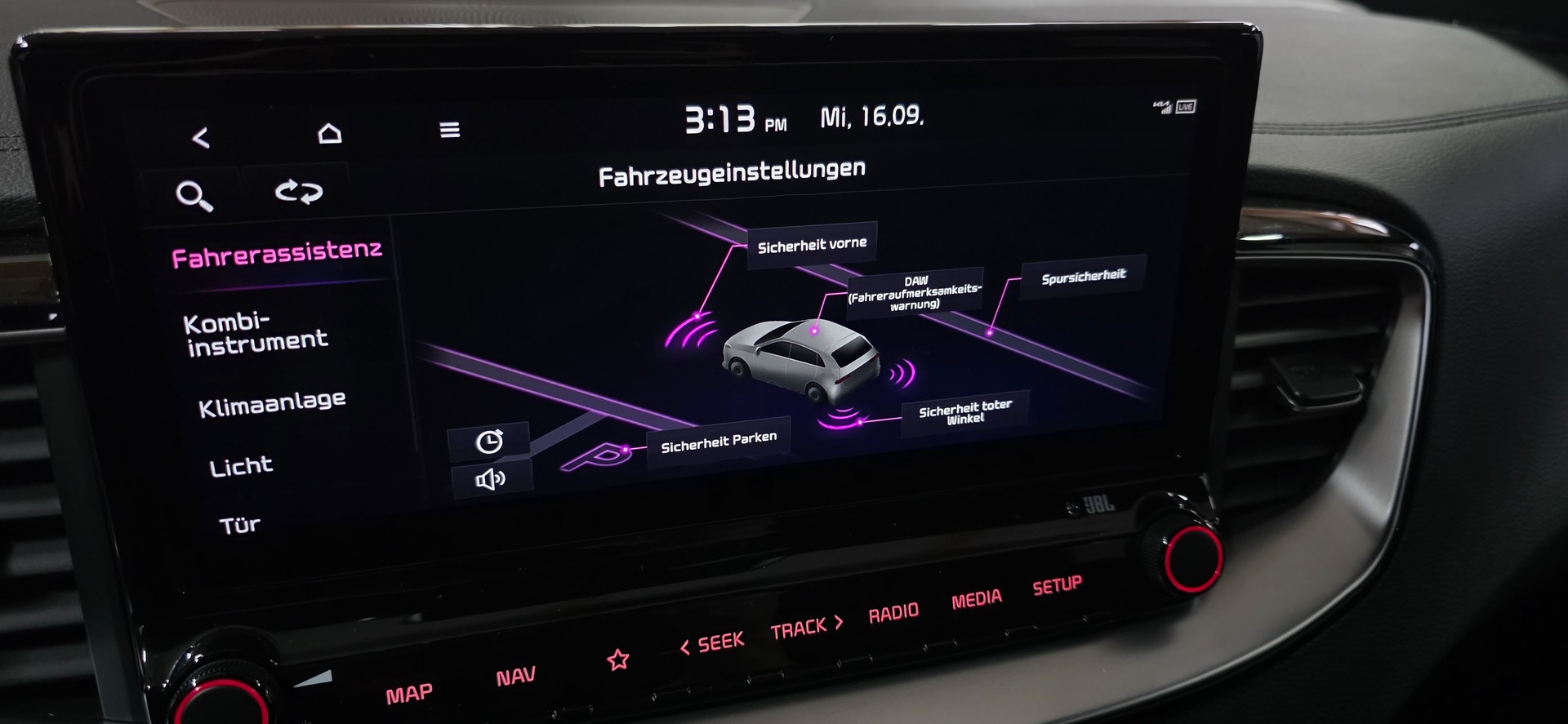 KIA ProCeed 1.6 T-GDi GT DCT *CarPlay&AndroidAuto*Sitz-&Lenkradheizung*Spurhalteassistent*Rückfahrkamera*-image-22