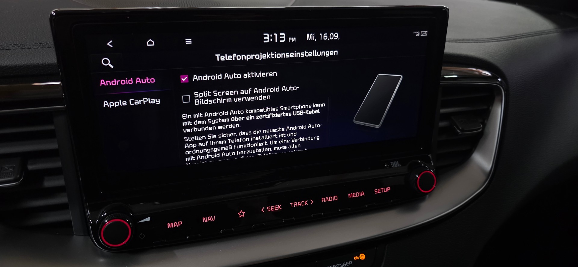 KIA ProCeed 1.6 T-GDi GT DCT *CarPlay&AndroidAuto*Sitz-&Lenkradheizung*Spurhalteassistent*Rückfahrkamera*-image-23
