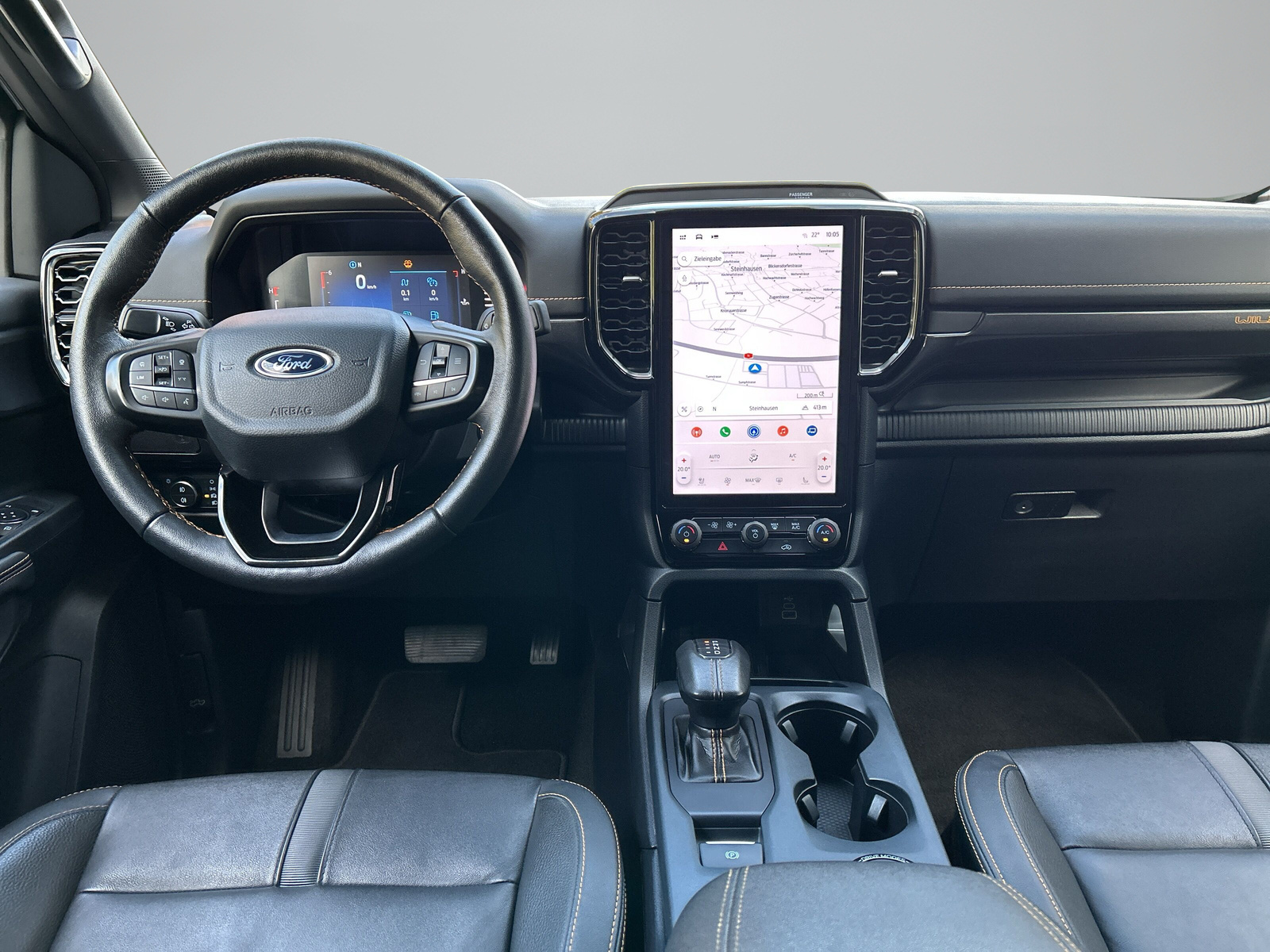 FORD Ranger Wildtrak 3.0 Eco Blue 4WD Automat -AHK 3.5 Tonnen-el. Abdeckrollo-adaptiver Tempomat-360 Grad Kamera--image-6