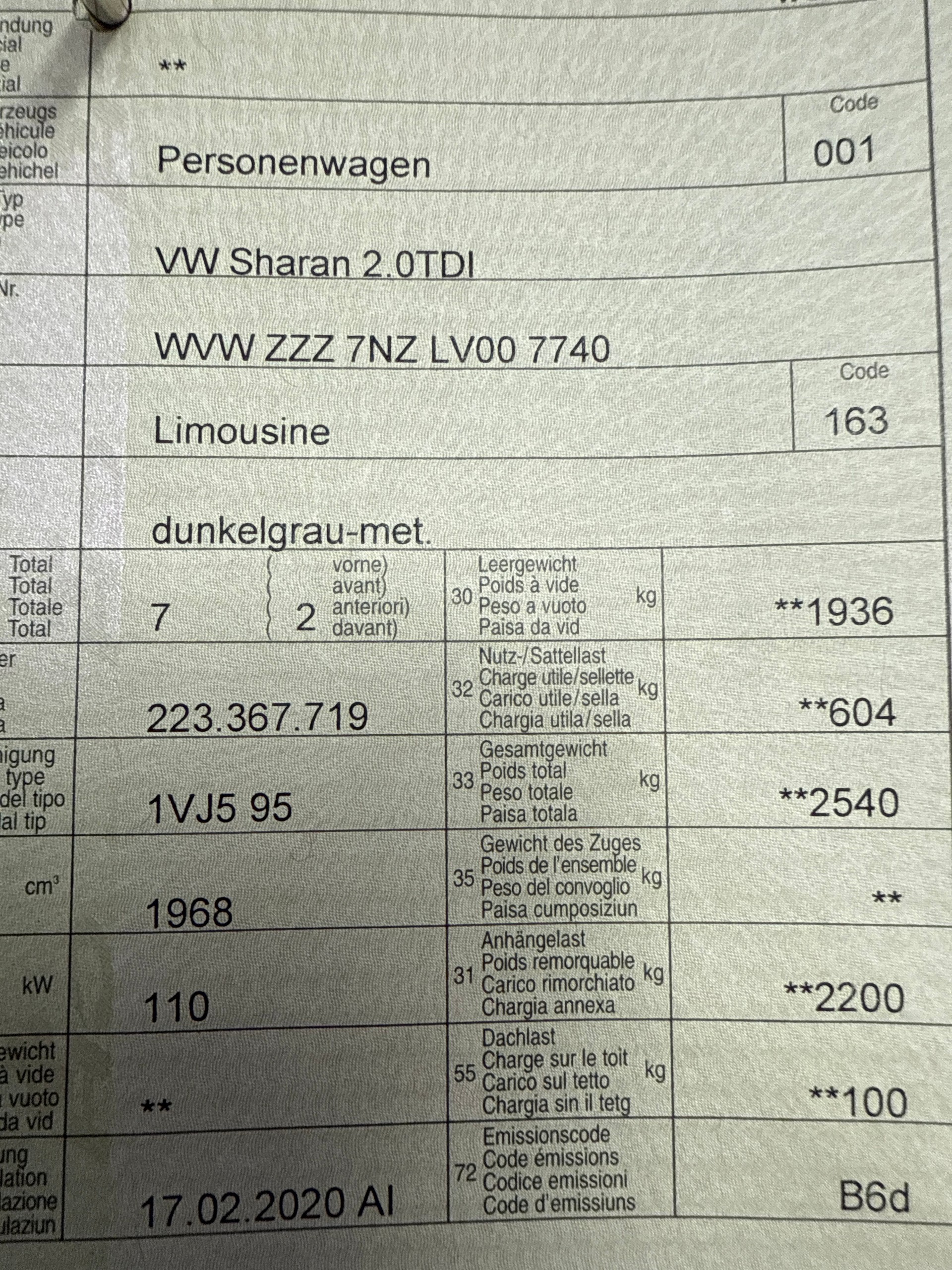 VW Sharan 2.0 TDI BMT Comfortline DSG-image-15