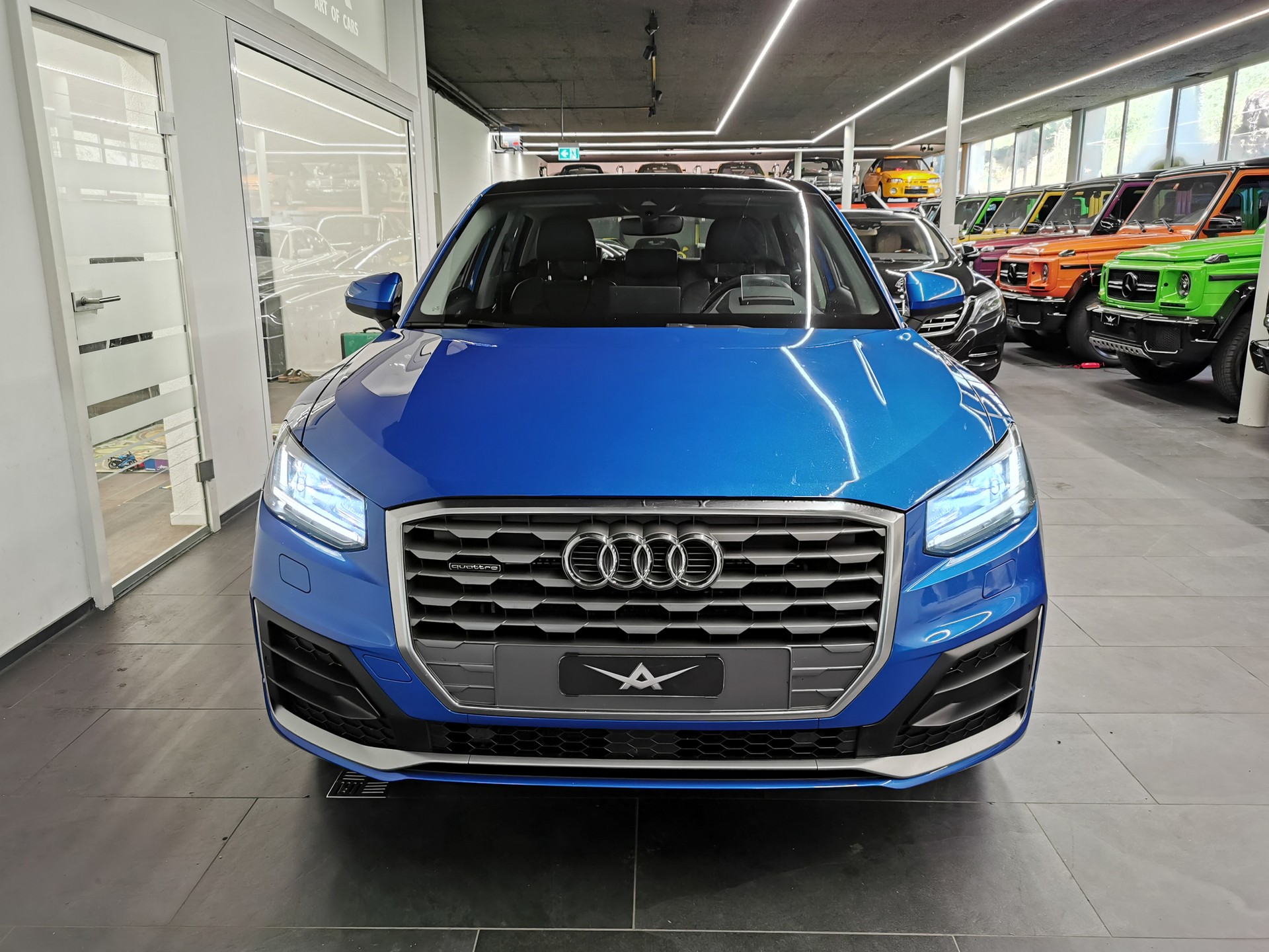 AUDI Q2 2.0 TDI AUDI EXCLUSIVE Edition # 1 quattro S-tronic NAPPA LEDER UNIKAT INDIVIDUAL AUSSTATTUNG PANO EL. HECKKLAPPE B&O S-LINE-image-1