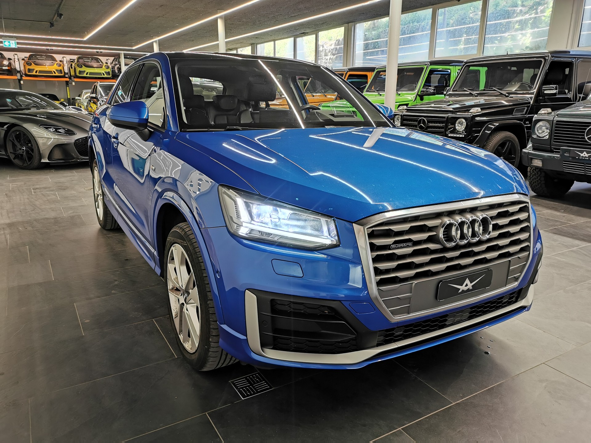 AUDI Q2 2.0 TDI AUDI EXCLUSIVE Edition # 1 quattro S-tronic NAPPA LEDER UNIKAT INDIVIDUAL AUSSTATTUNG PANO EL. HECKKLAPPE B&O S-LINE-image-0