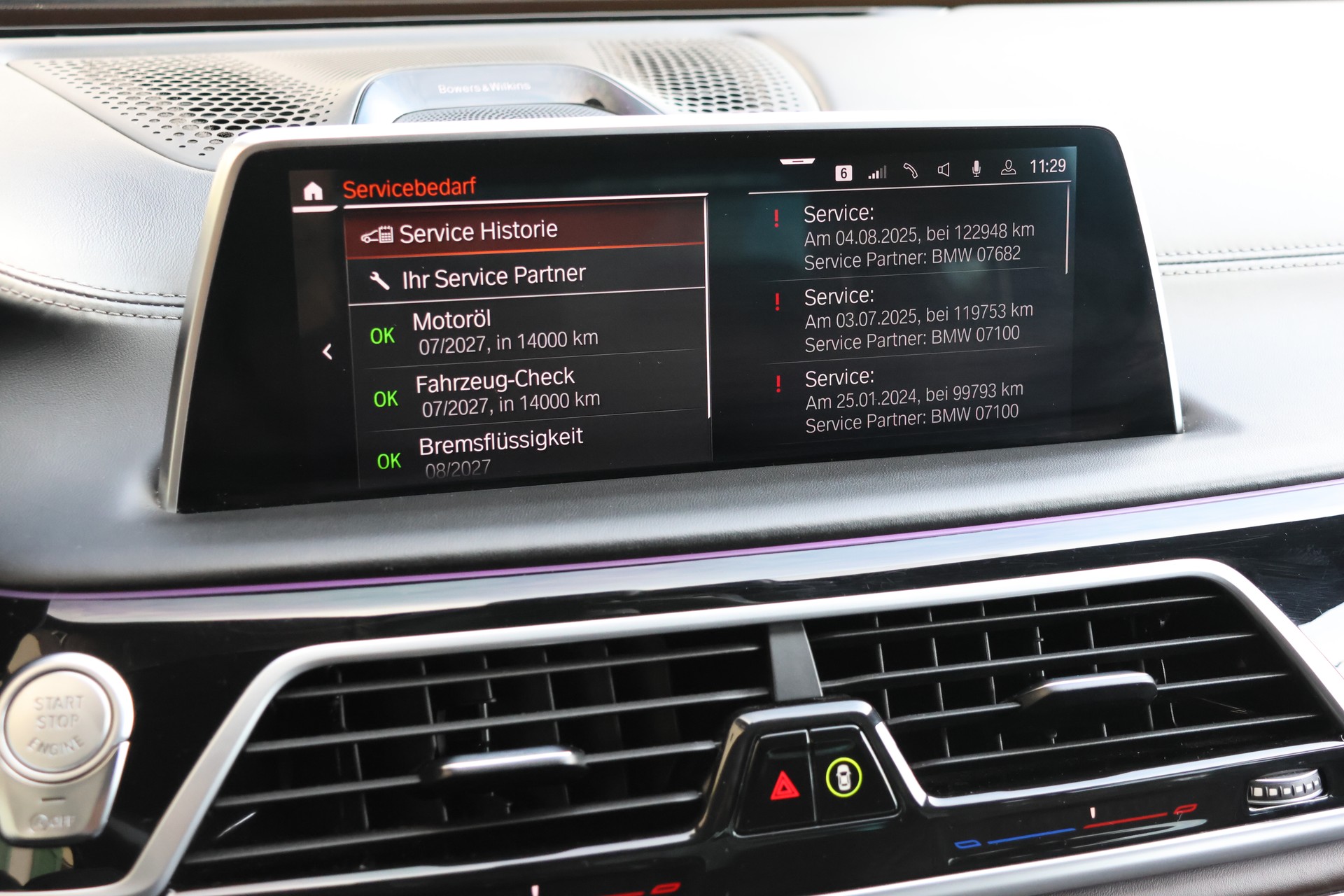 BMW M760Li xDrive Sport Getriebe BMW M760Li xDrive | Bowers & Wilkins | Sky Lounge | Massage-image-29