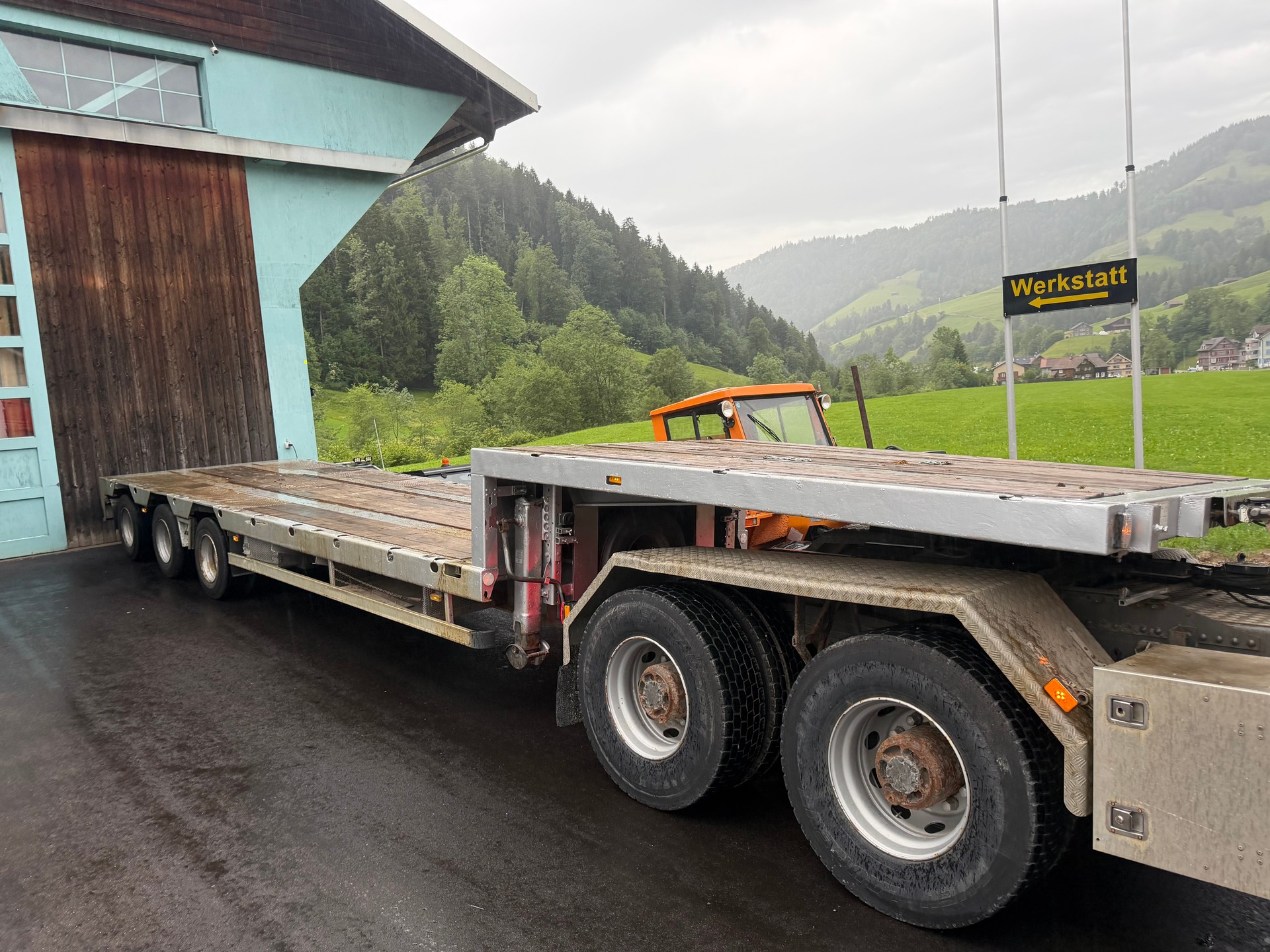 VOLVO Auflieger Tiefgangbrücke-image-2