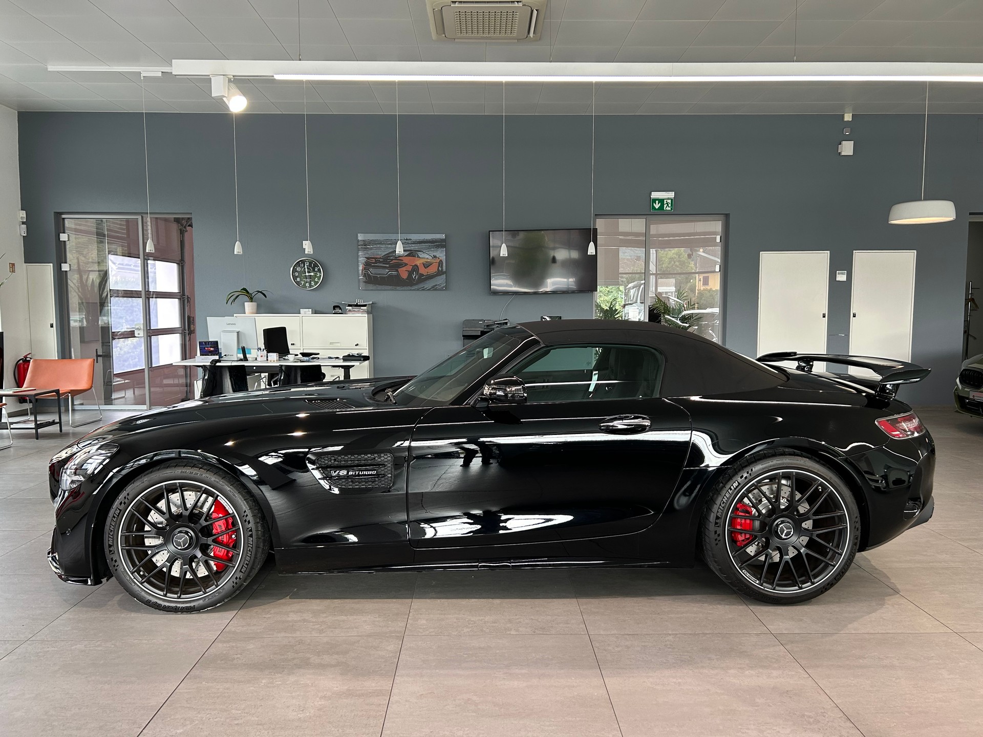 MERCEDES-BENZ AMG GT C Roadster Speedshift DCT " Top Zustand "-image-2