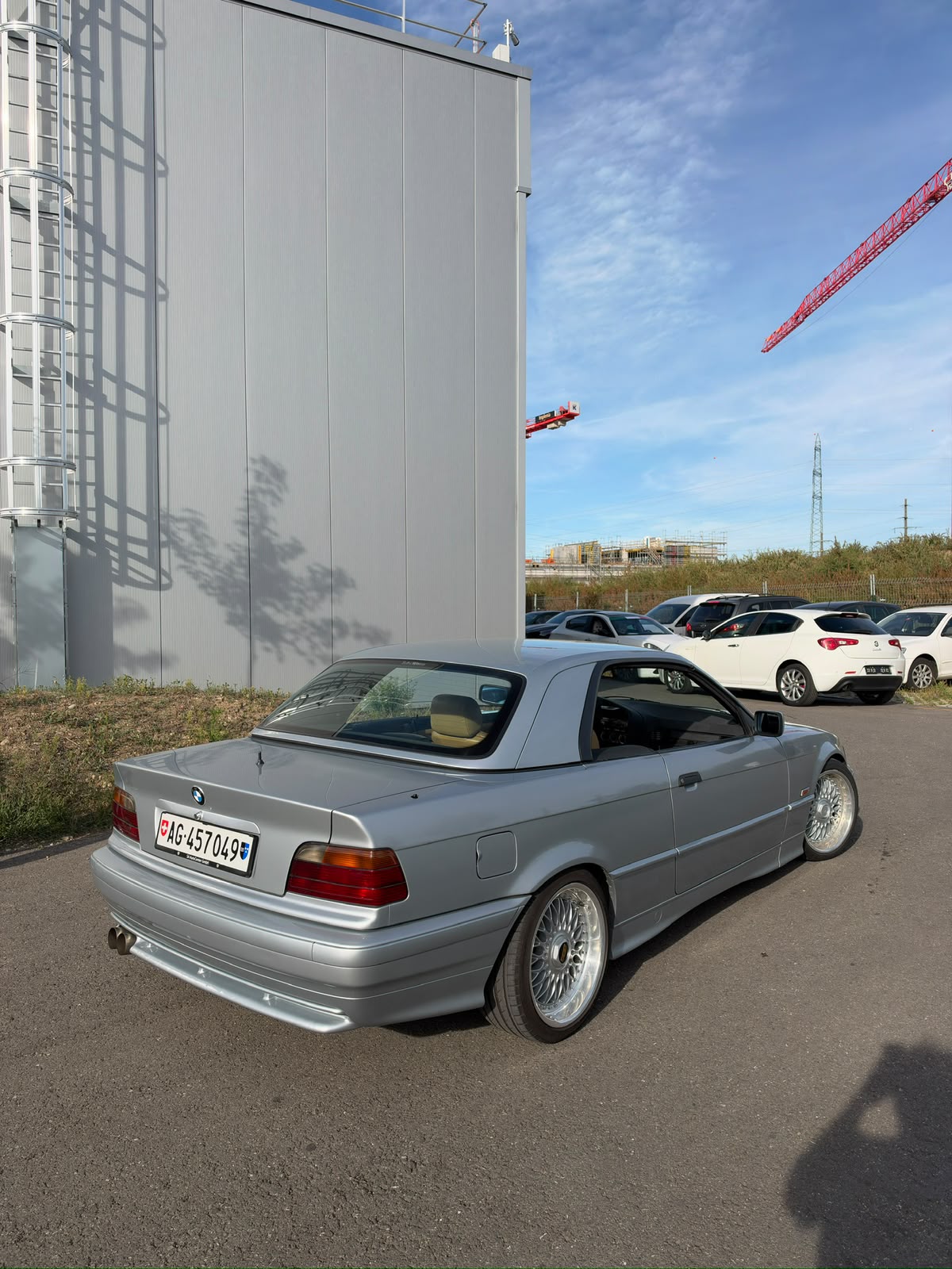 BMW 325i Cabriolet mit Hardtop und BBS RC090 Felgen-image-3