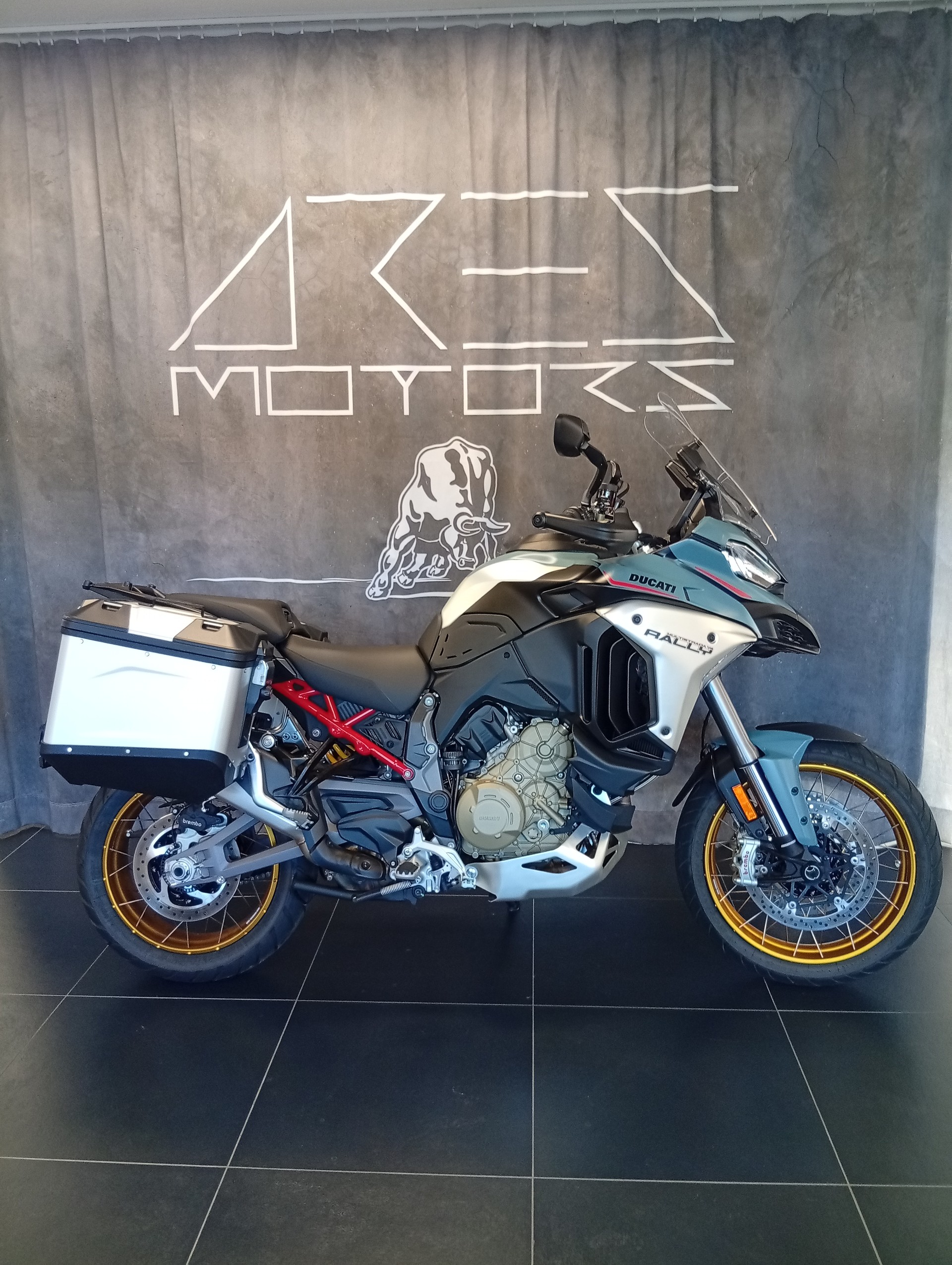 DUCATI Multistrada V4 Rally Travel Adventure