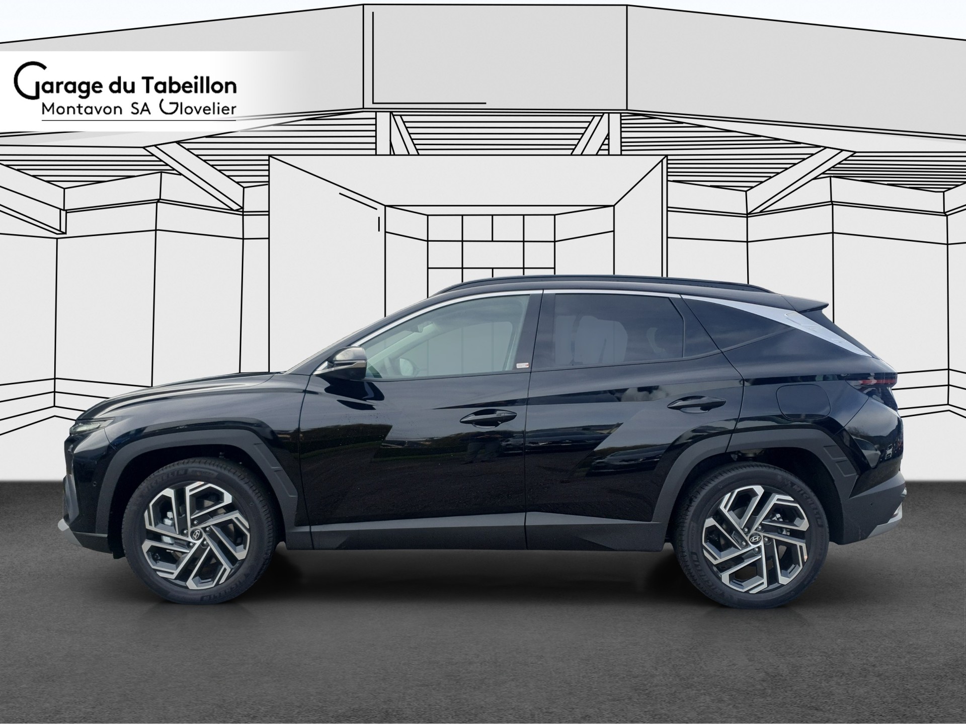 HYUNDAI Tucson 1.6 HEV Vertex Swiss Edition 4WD-image-1