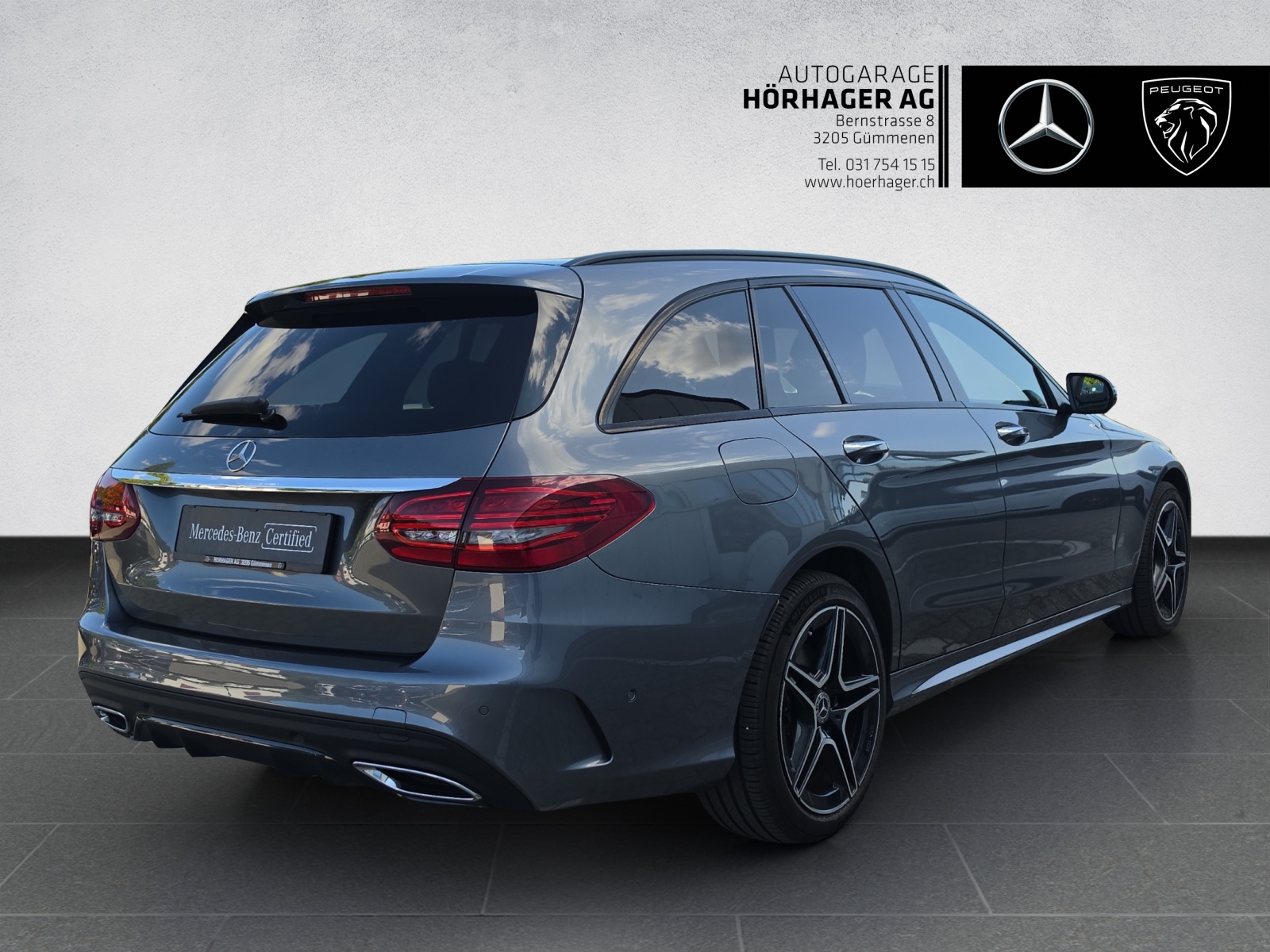 MERCEDES-BENZ C 220 d AMG Line Swiss Star 4M 9G-Tronic-image-2