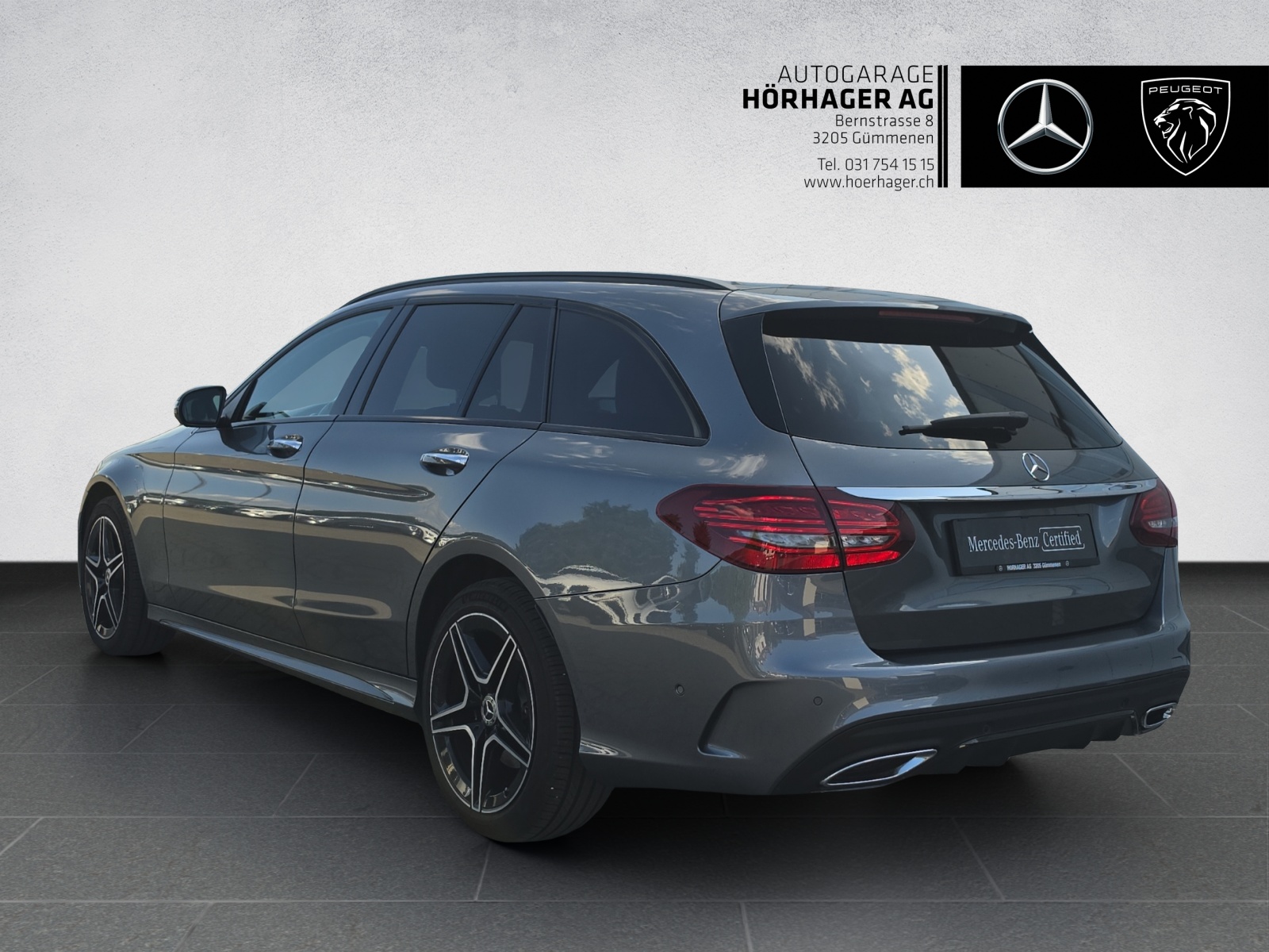 MERCEDES-BENZ C 220 d AMG Line Swiss Star 4M 9G-Tronic-image-4