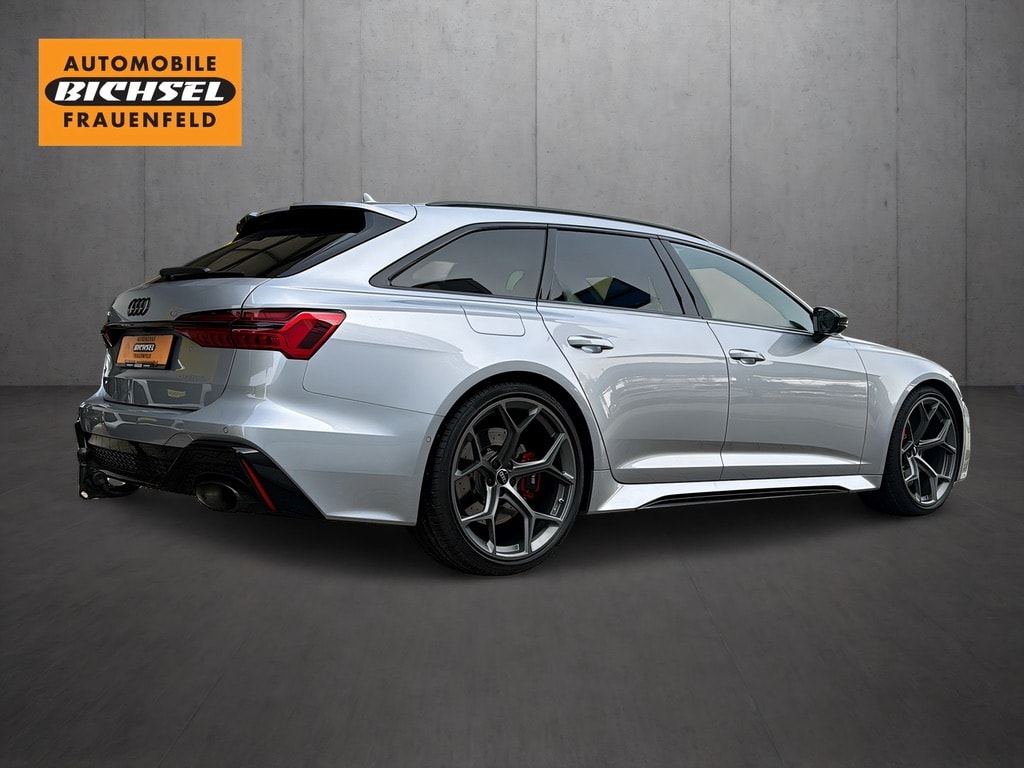 AUDI RS6 Avant 4.0 TFSI V8 Performance qu*Panoramadach, AHK, KW Fahrwerk, B&O Advanced Sound, (5-Jahre Garantie)-image-4